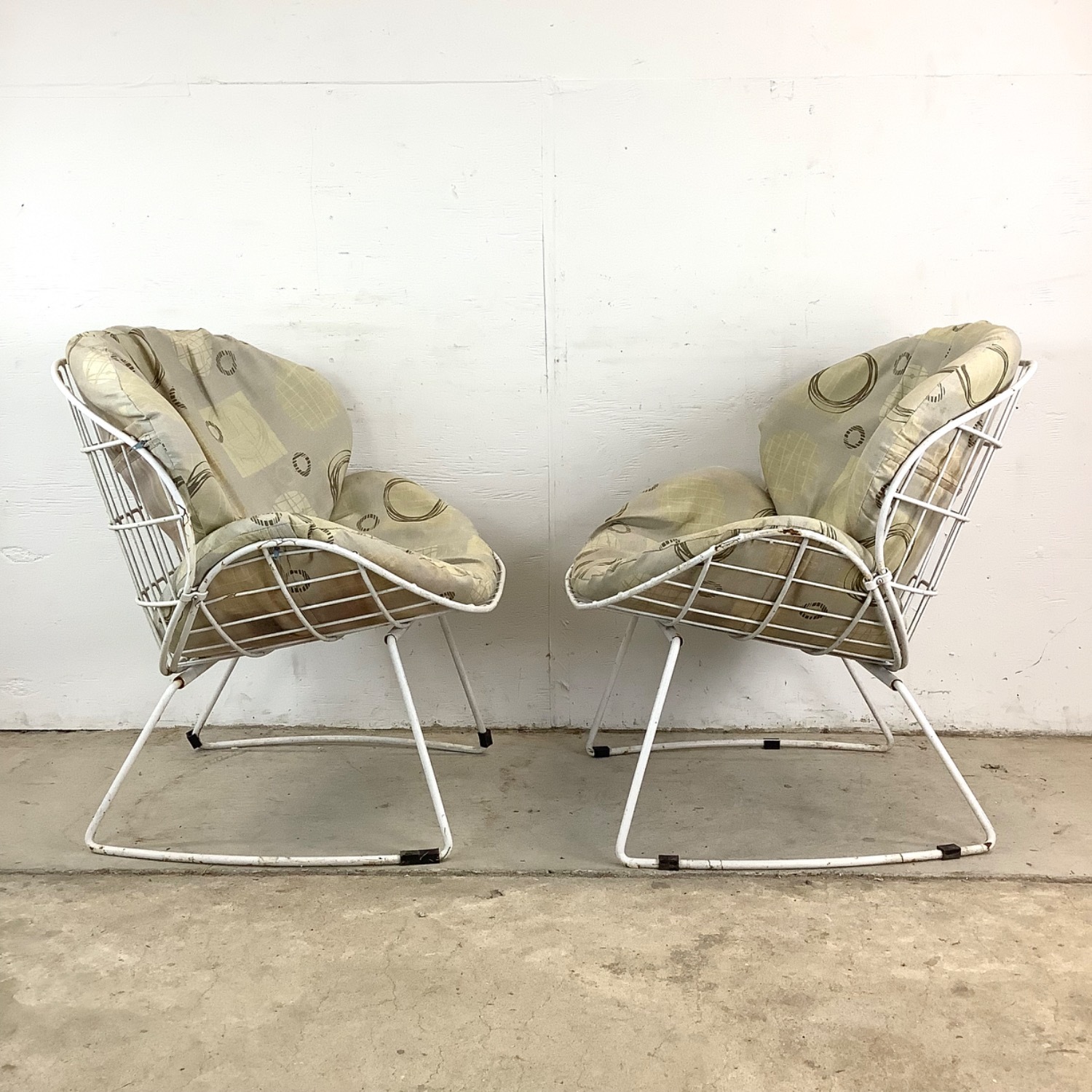 Mid-Century Homecrest Patio Chairs- Set Four - image-4