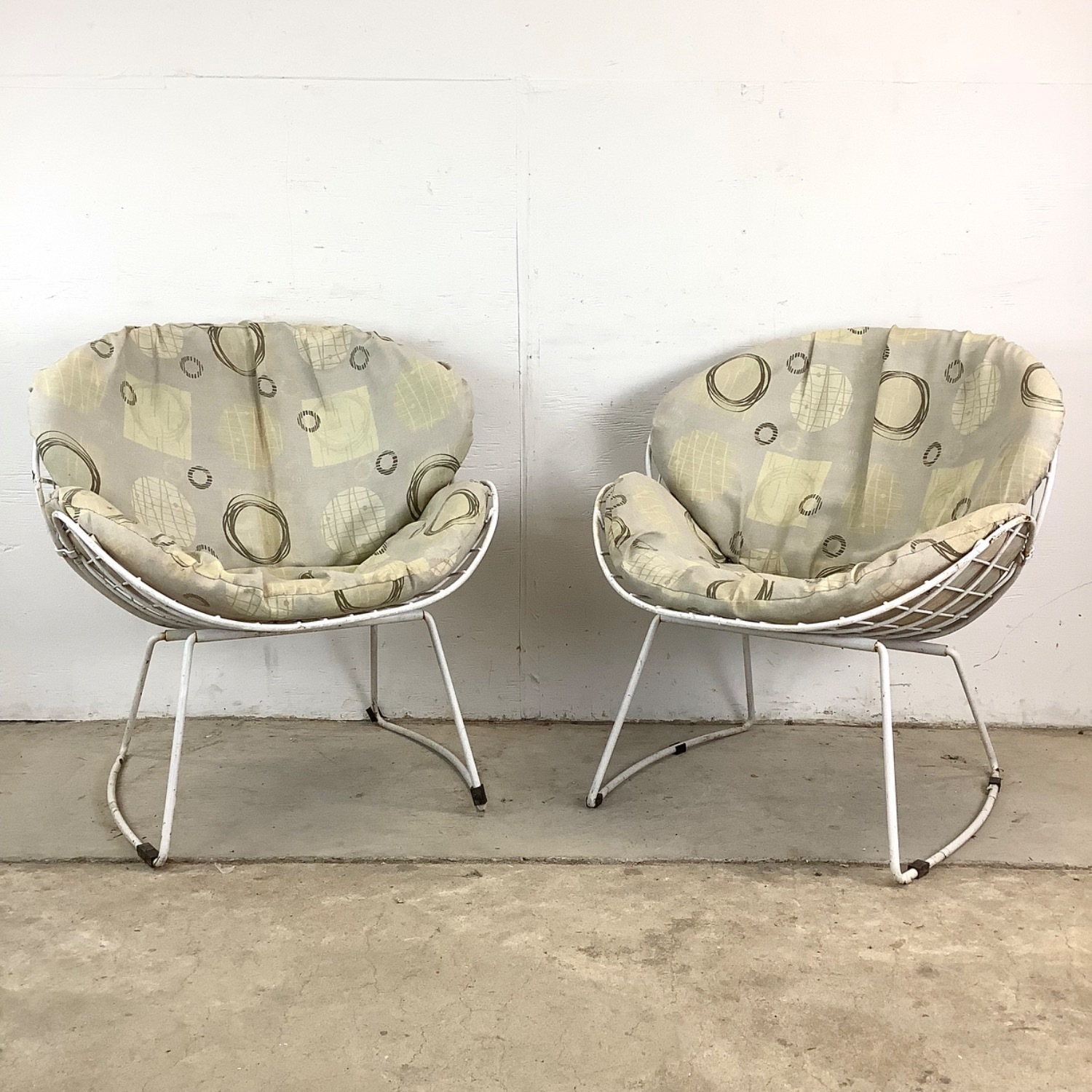 Mid-Century Homecrest Patio Chairs- Set Four - image-6