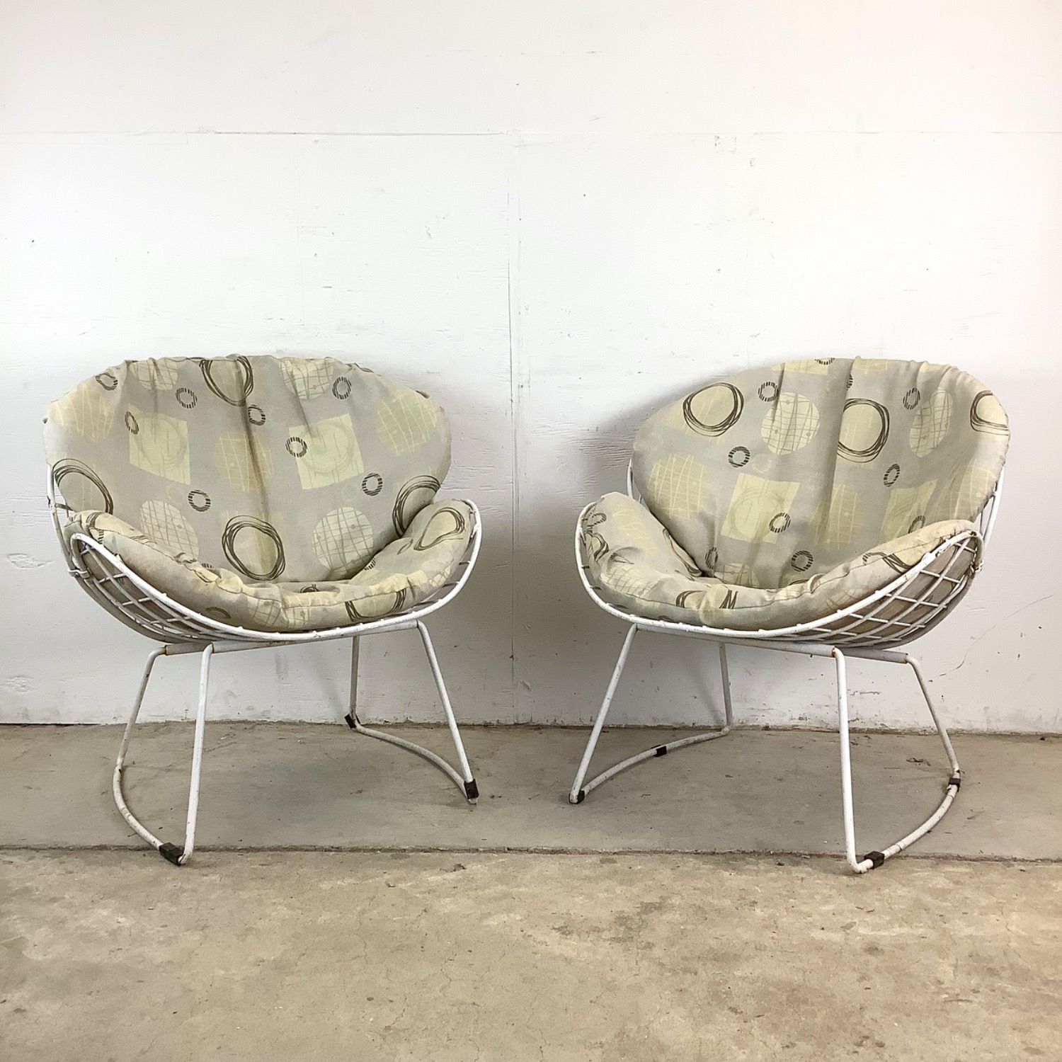 Mid-Century Homecrest Patio Chairs- Set Four - image-7