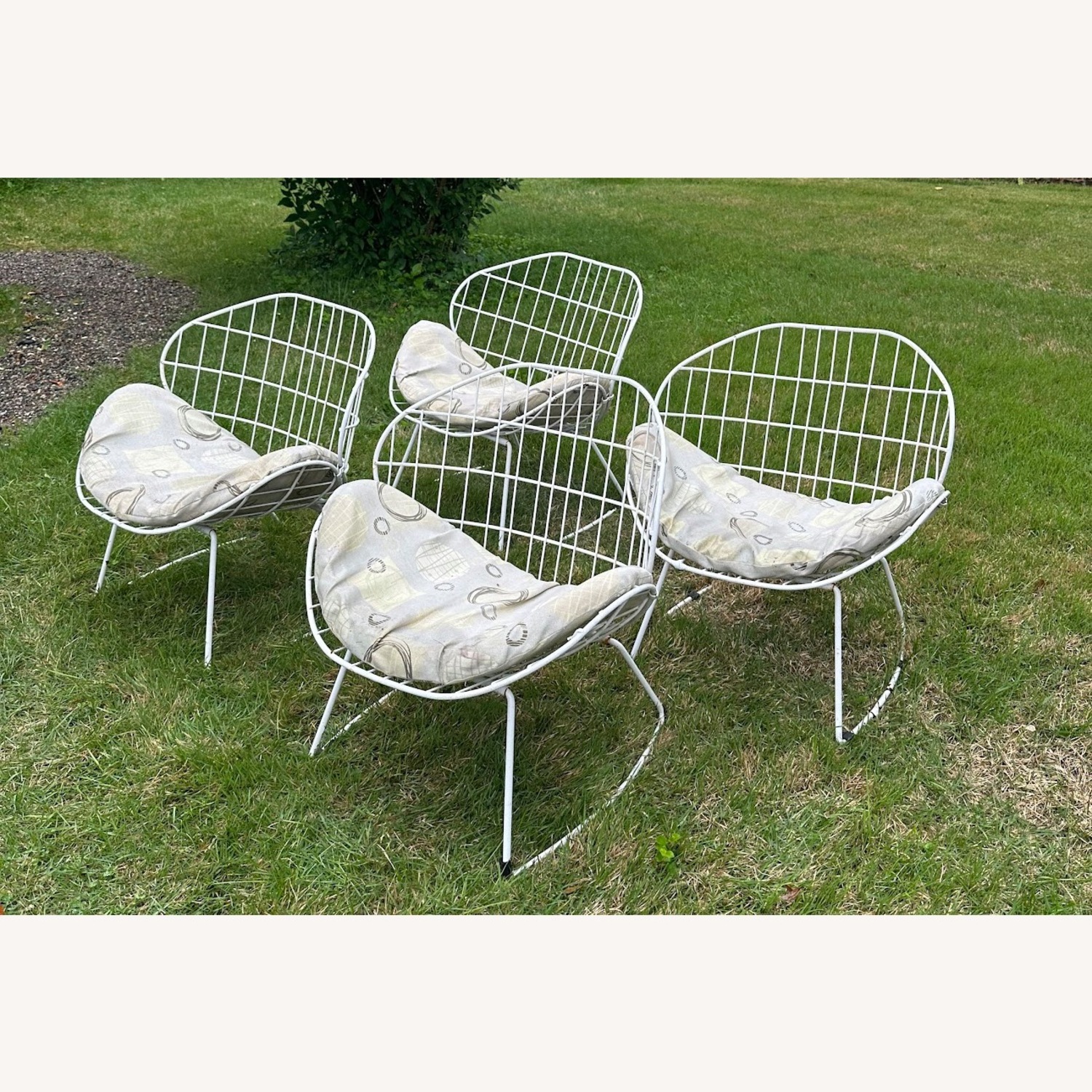 Mid-Century Homecrest Patio Chairs- Set Four - image-1