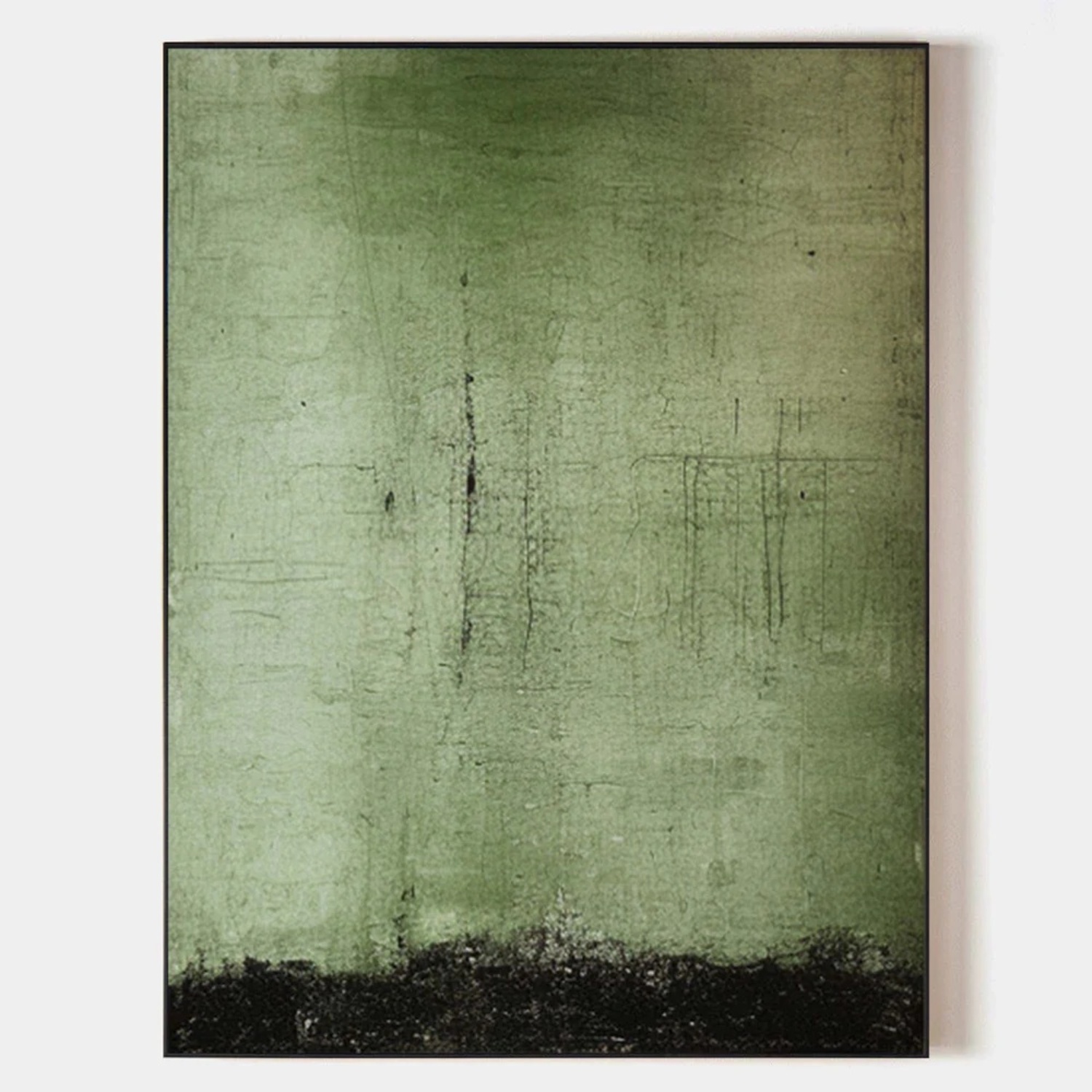 Modern Green Painting - image-4