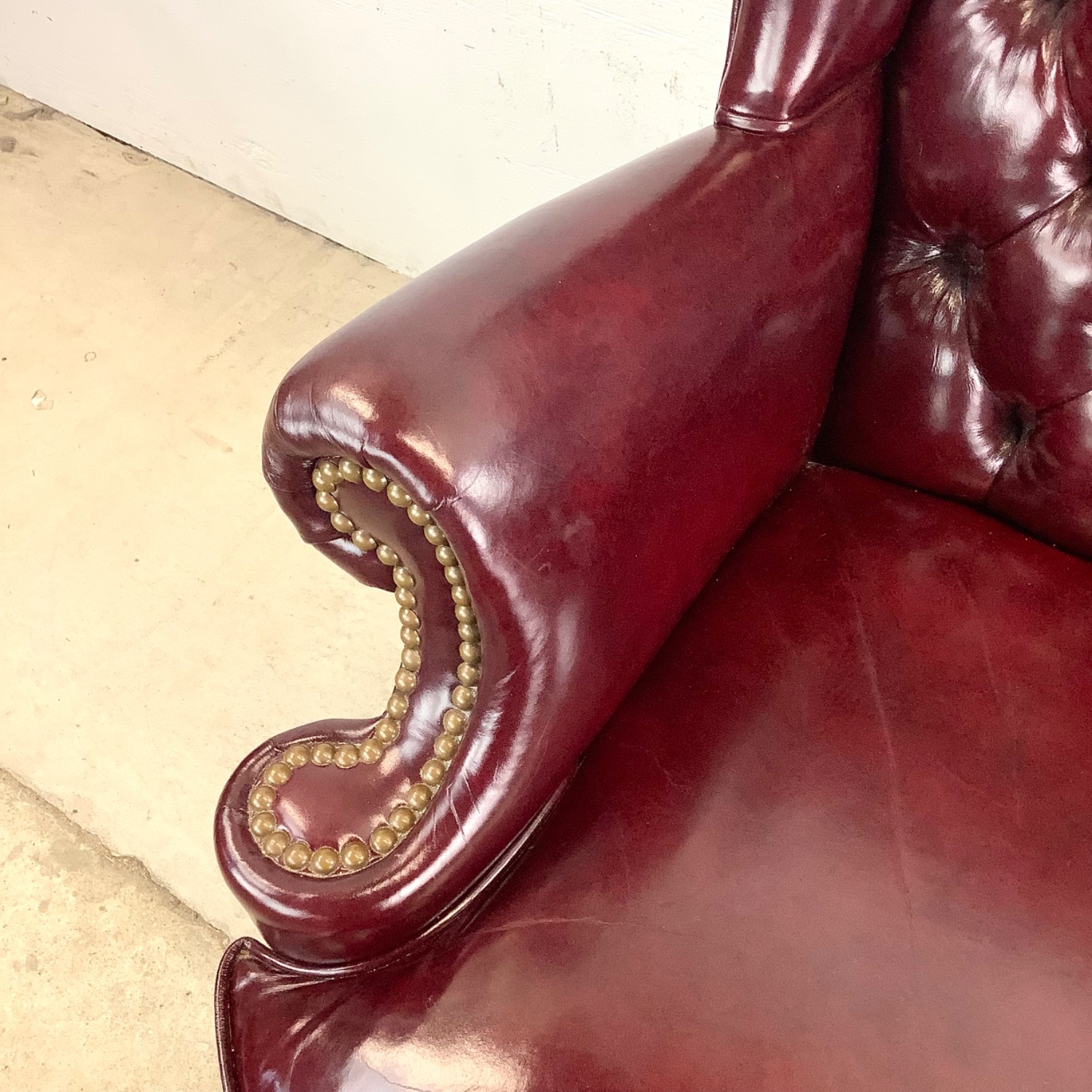 Tufted Chesterfield Executive Desk Chair - image-15