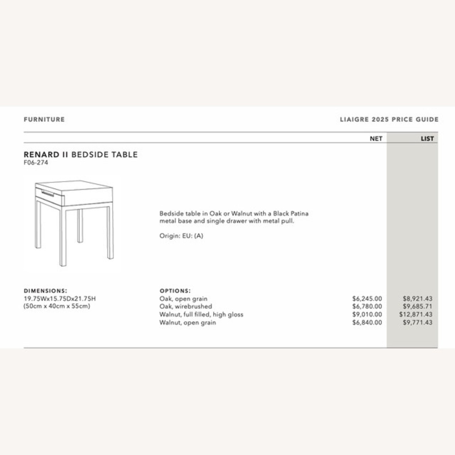 Renard II Bedside Table - image-3