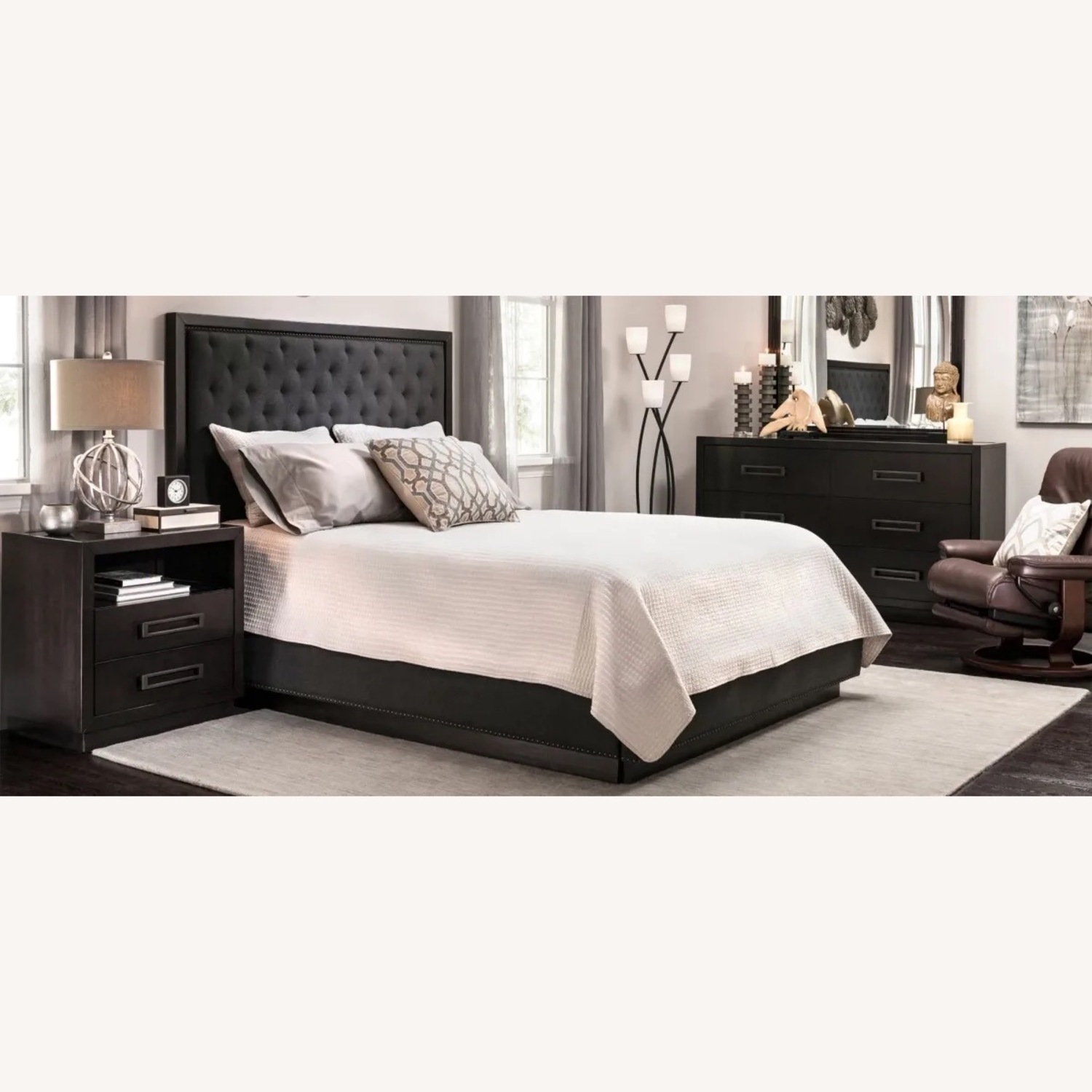 Senza Queen Size Bed - image-1