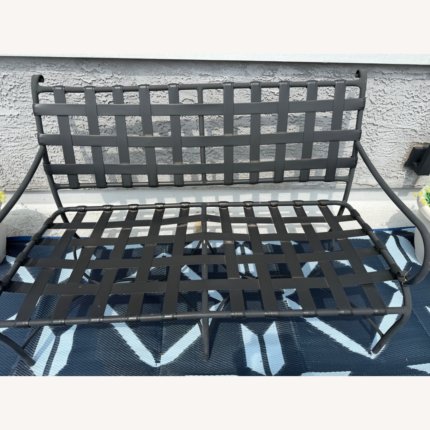 Vintage Brown Jordan Outdoor Loveseat  - image-1
