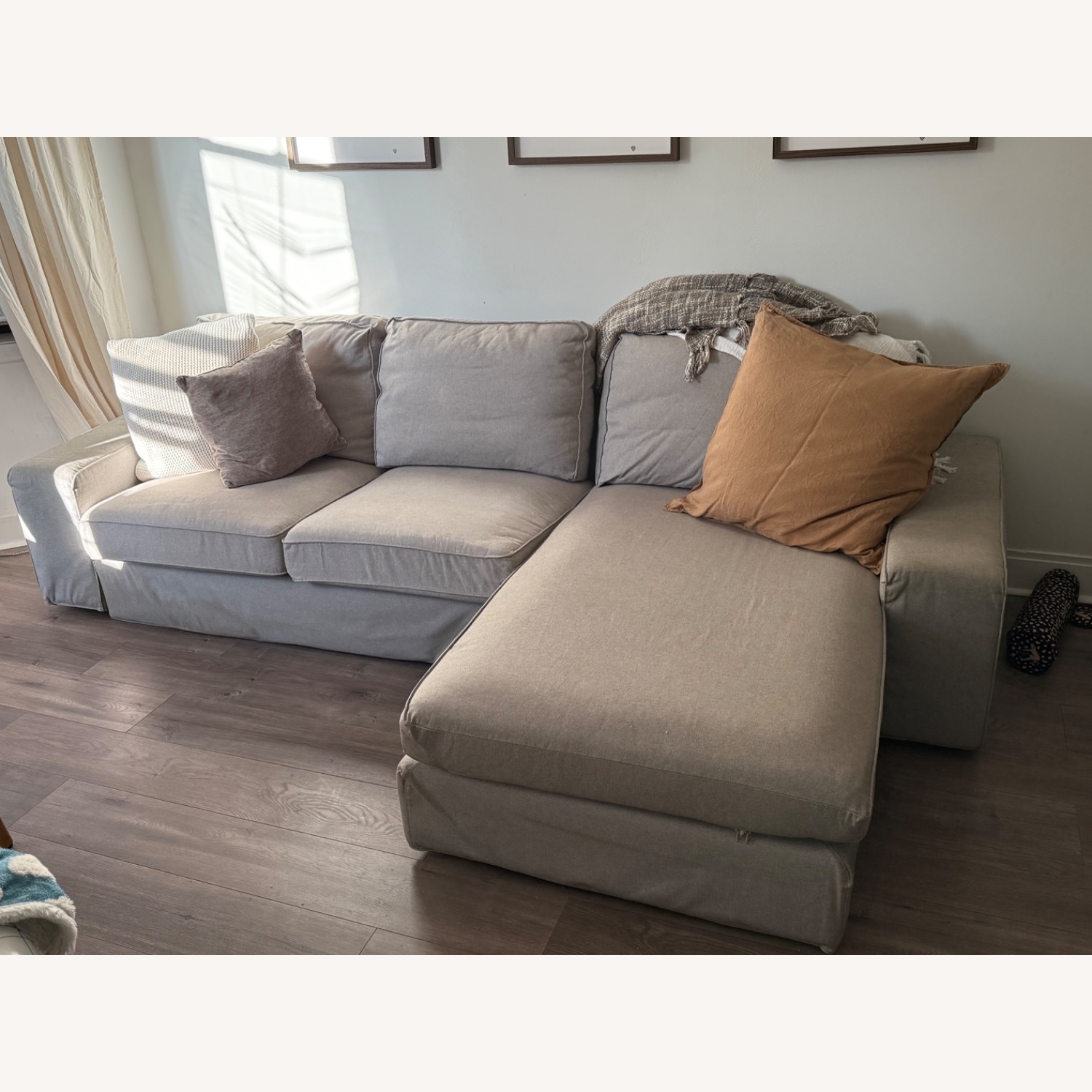 IKEA KIVIK L Shape Sofa - image-6