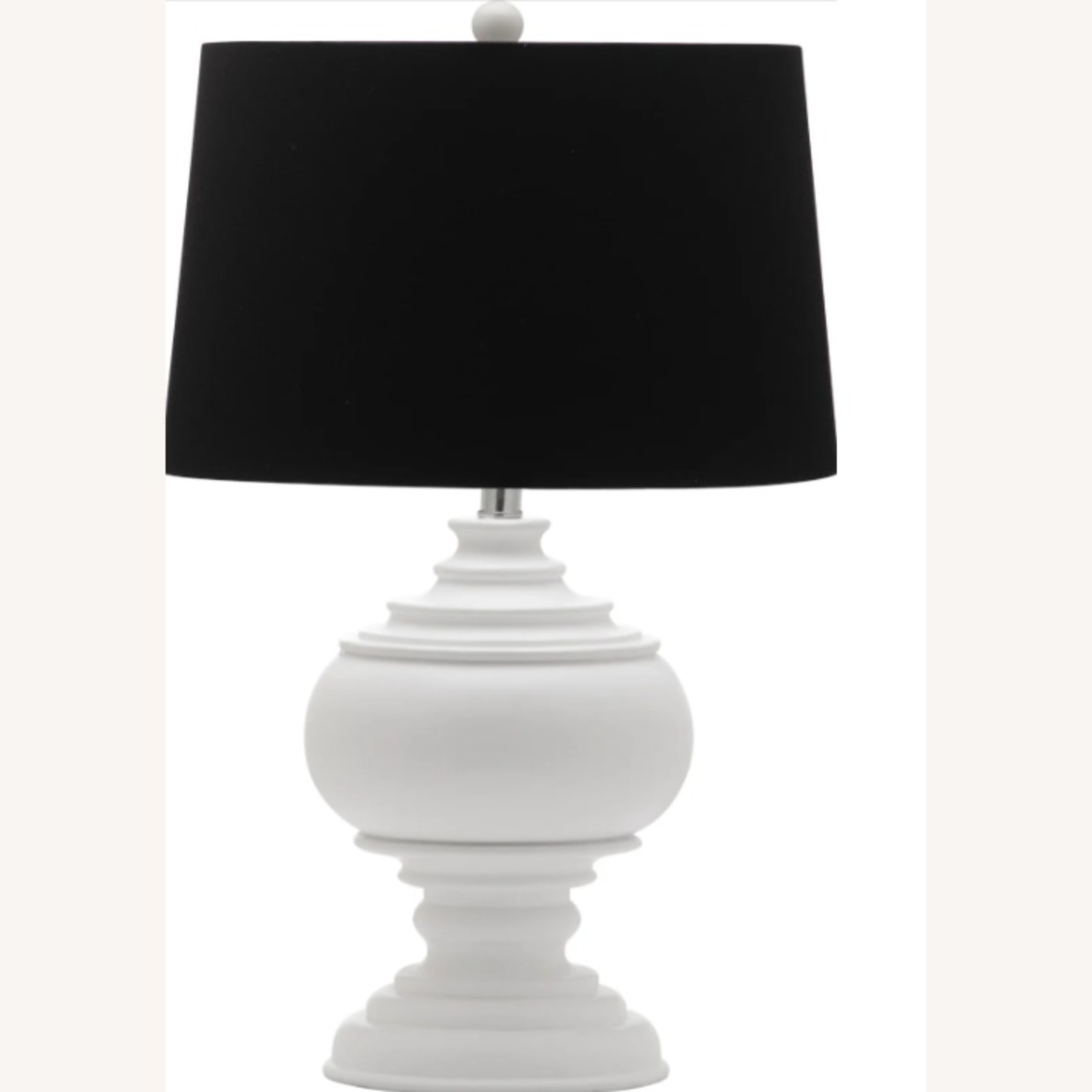Black and White Ginger Jar Lamps - image-5