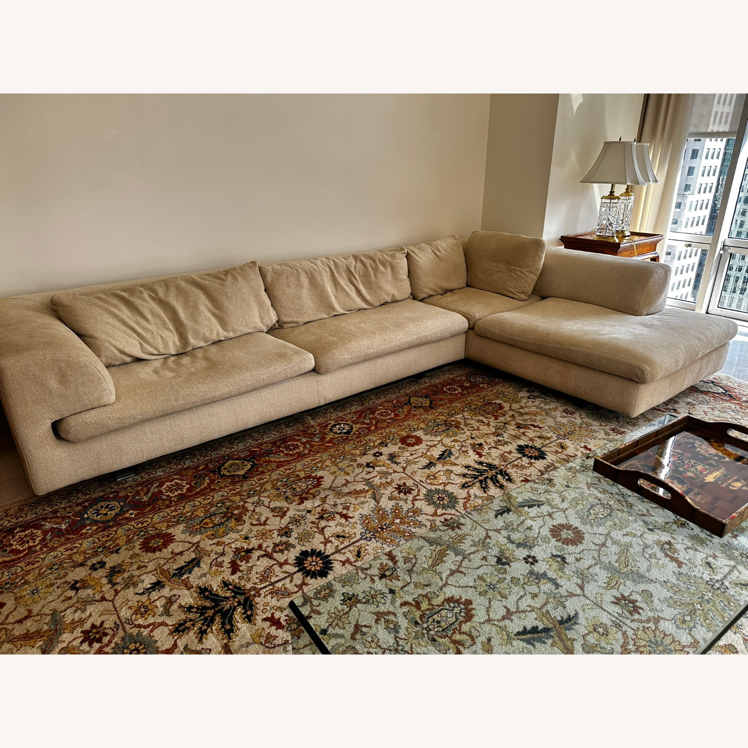 Roche Bobois 2 Piece Sectional Couch - image-3