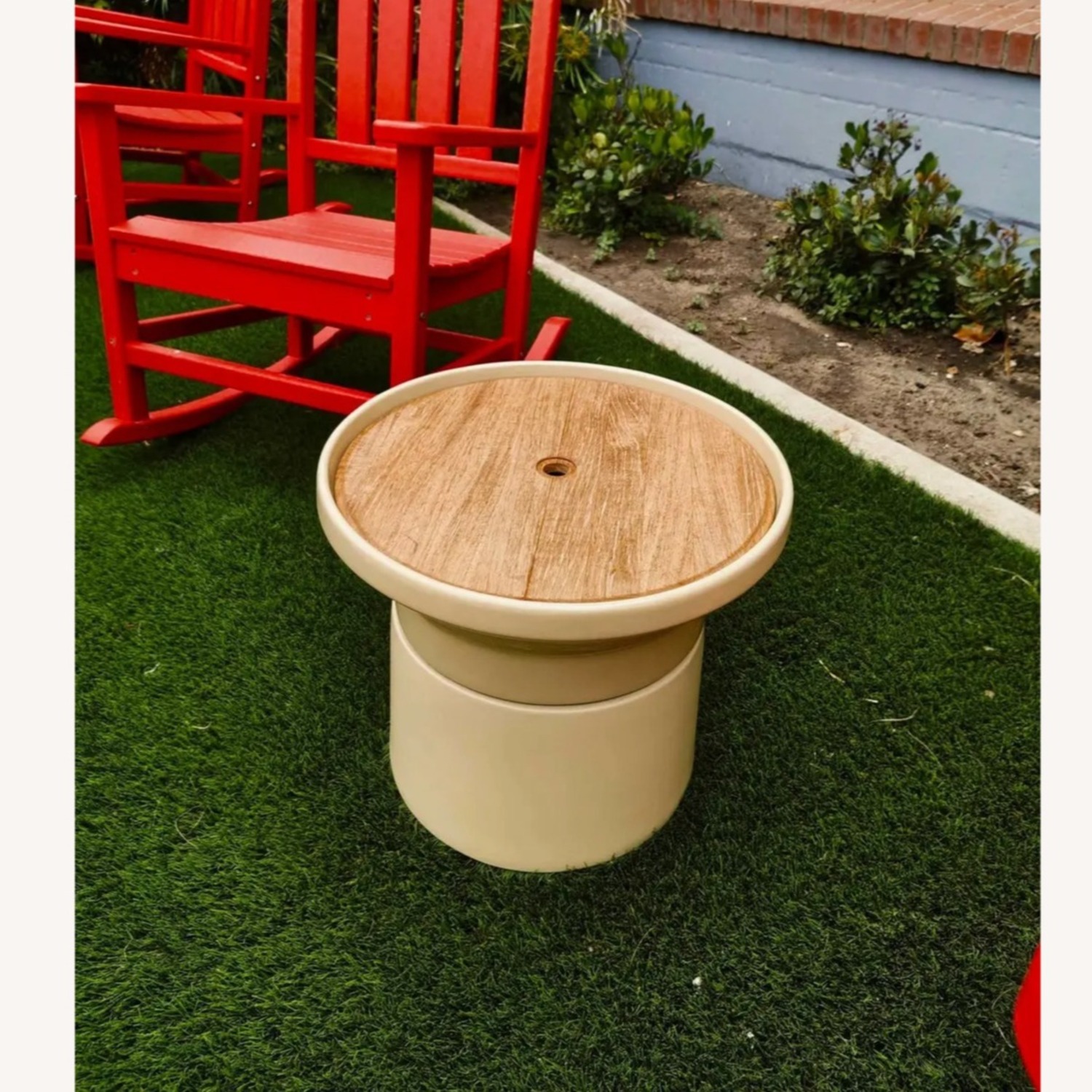 Gloster Coso Coffee Table Teak Short Ceramic MCM - image-17