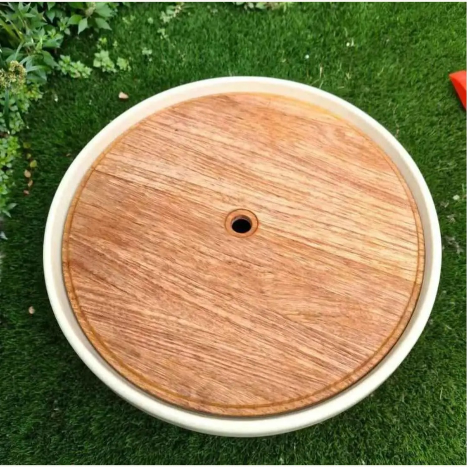 Gloster Coso Coffee Table Teak Short Ceramic MCM - image-14