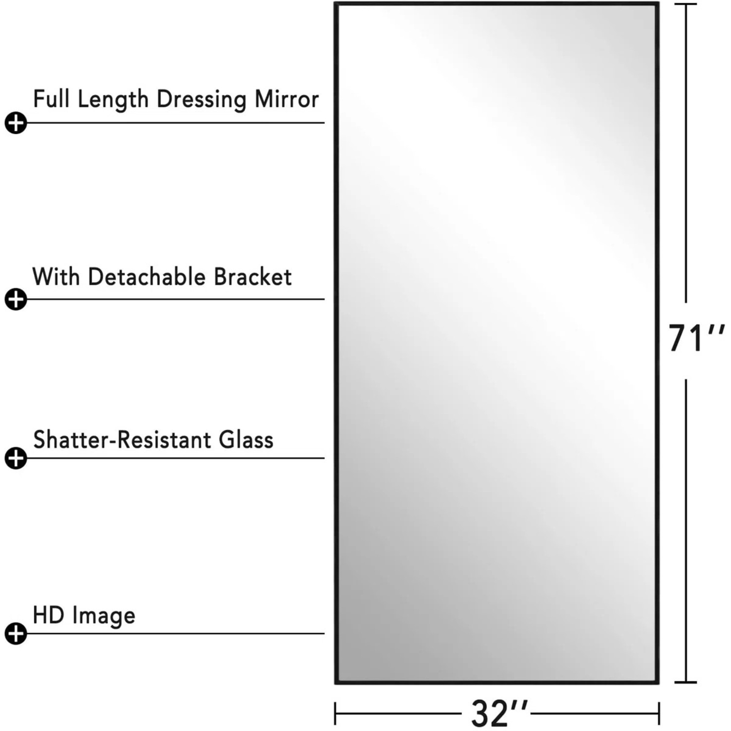 Brand New Full Length Mirror - image-3