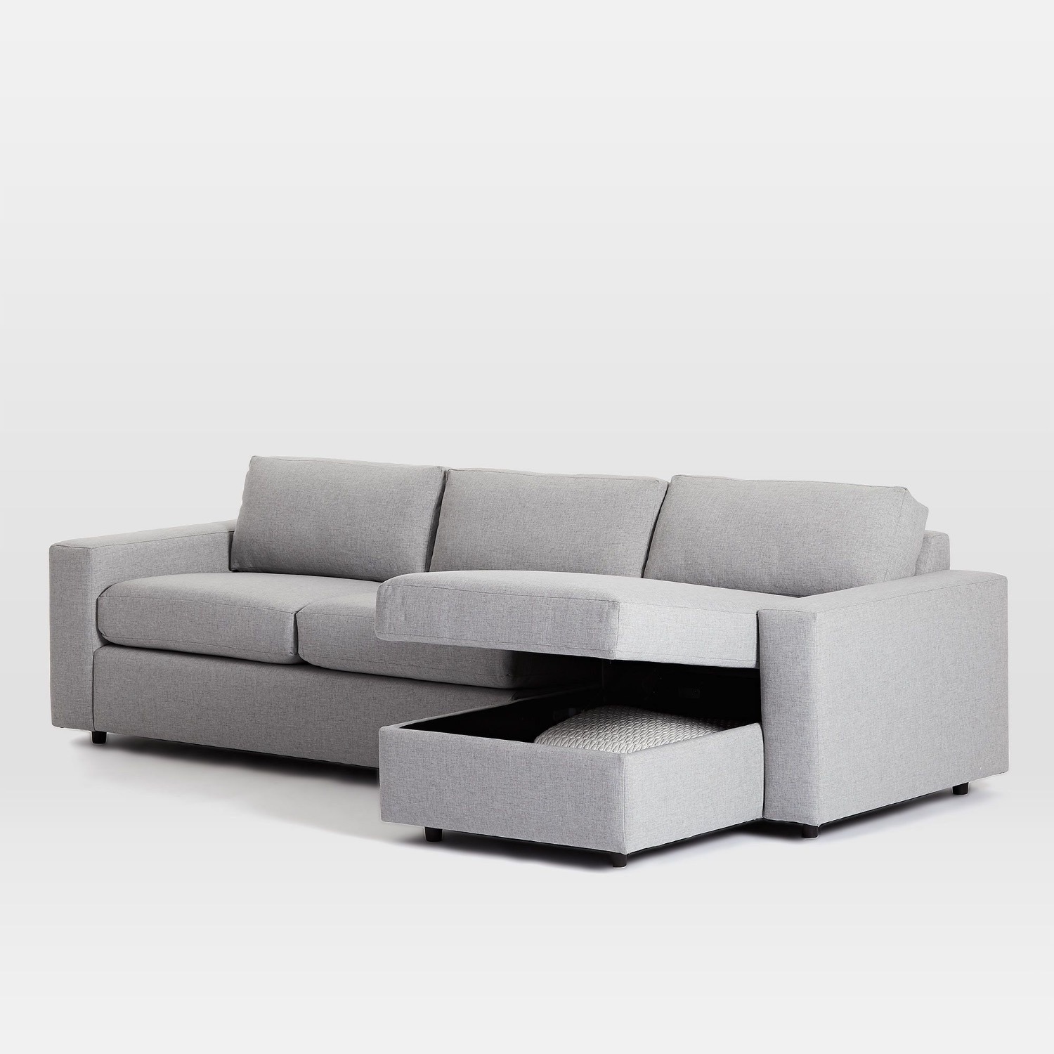 West Elm Sleeper Sofa with Storage - image-8