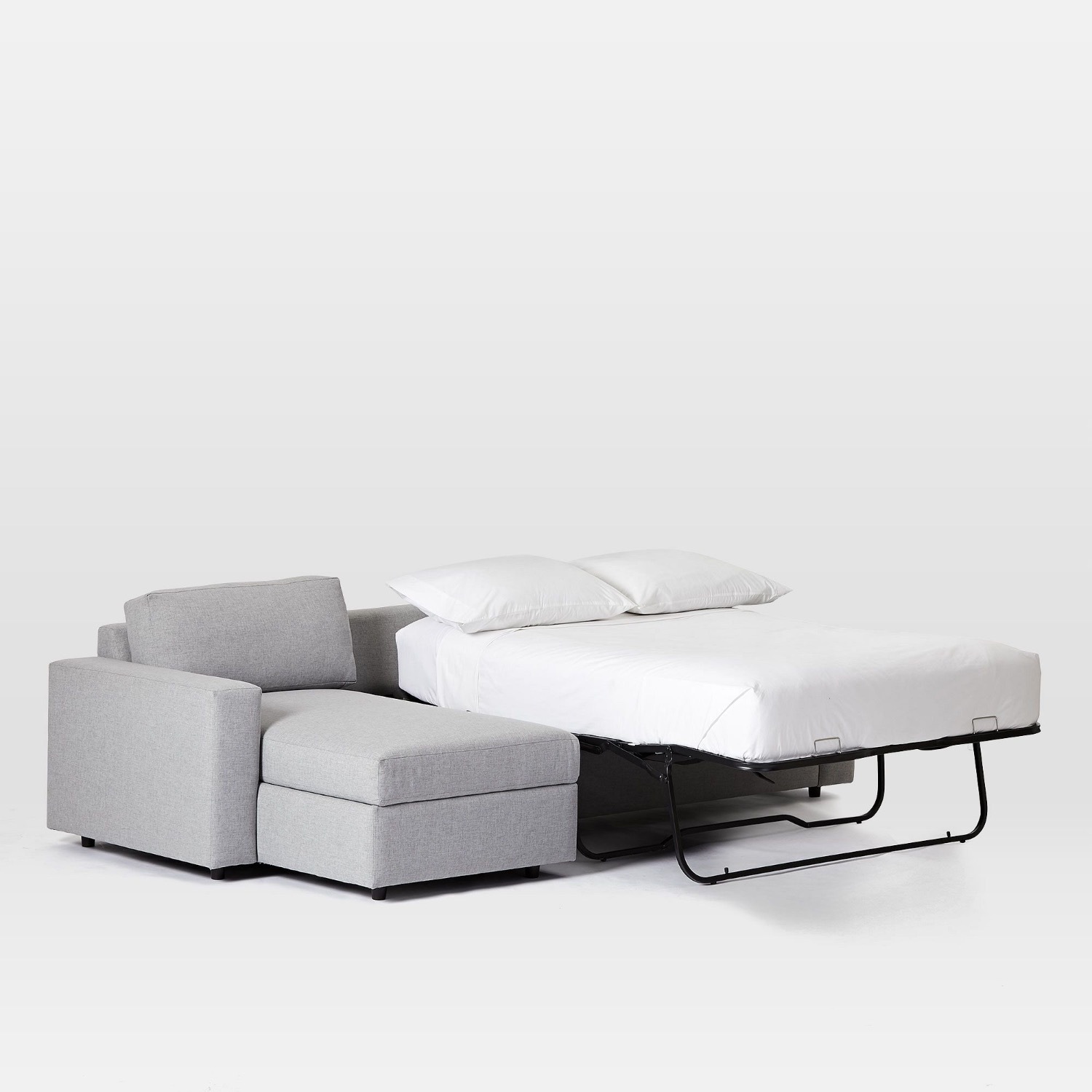 West Elm Sleeper Sofa with Storage - image-7