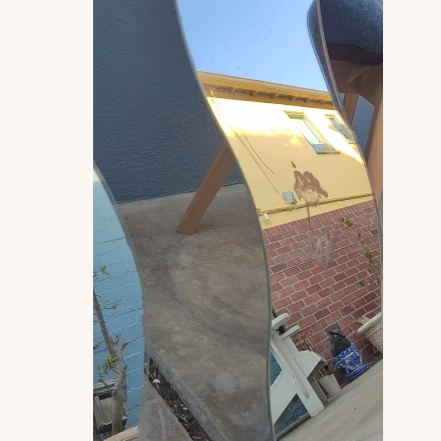 IKEA Vintage Wavy Krabb Wall Mirror 90s - image-19