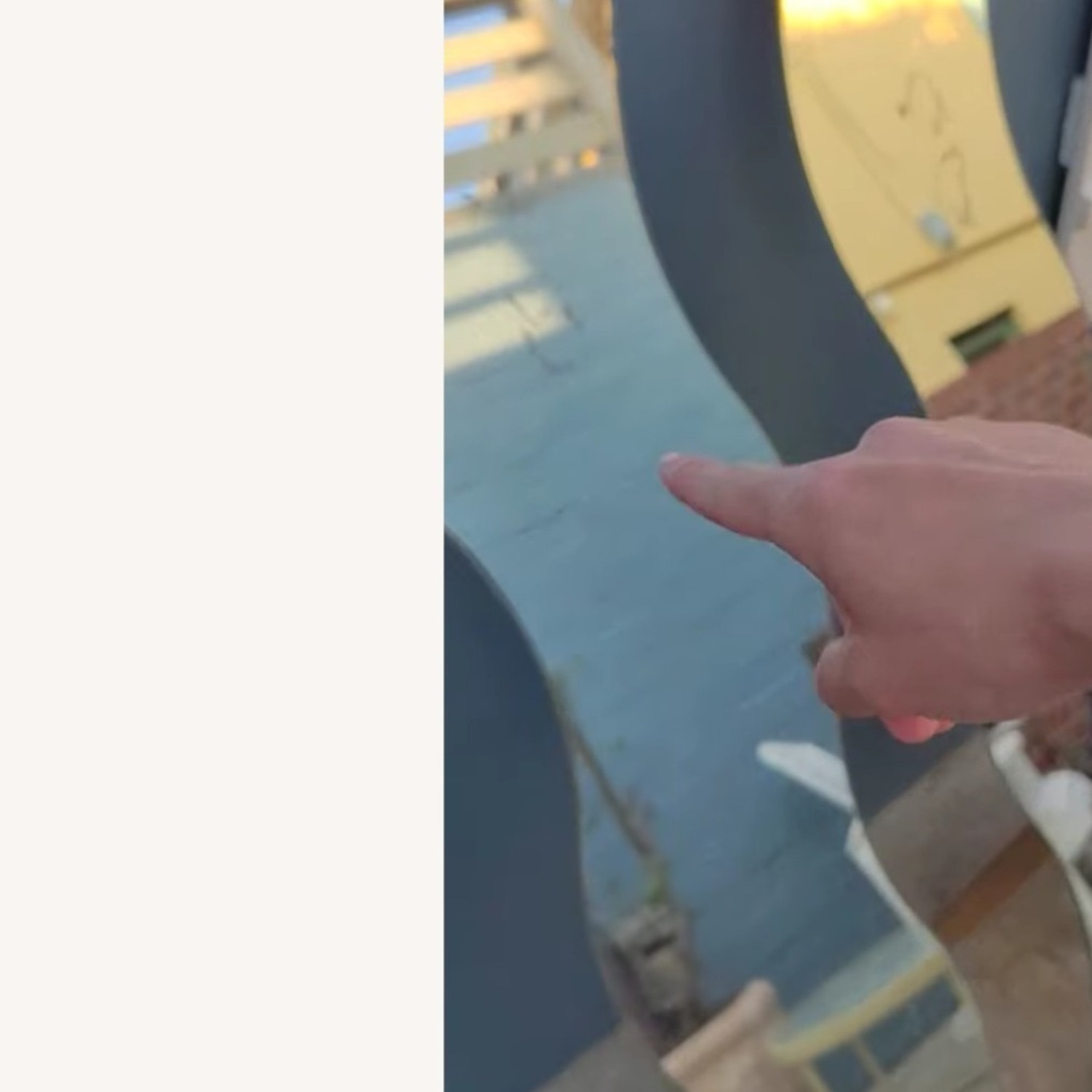 IKEA Vintage Wavy Krabb Wall Mirror 90s - image-14