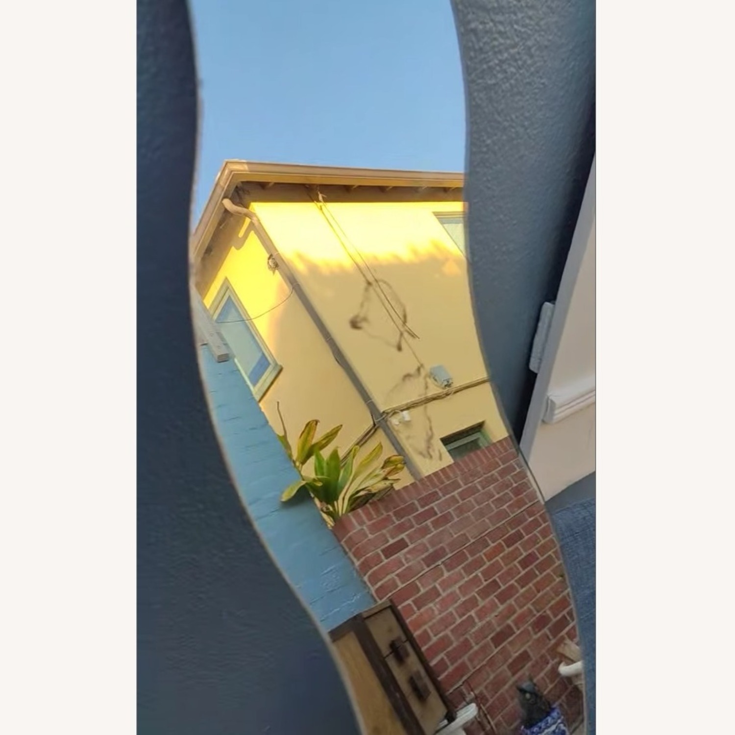 IKEA Vintage Wavy Krabb Wall Mirror 90s - image-8