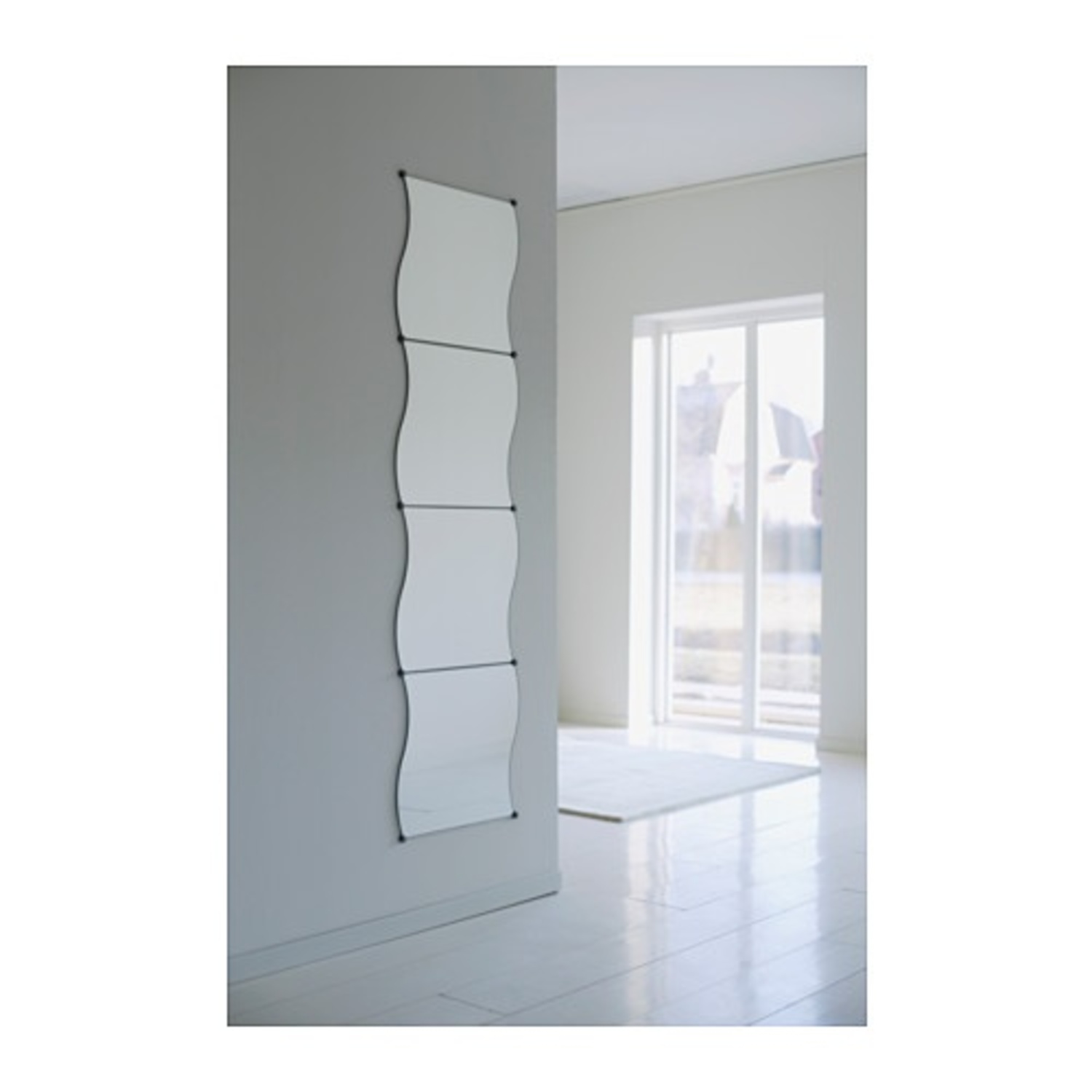 IKEA Vintage Wavy Krabb Wall Mirror 90s - image-21