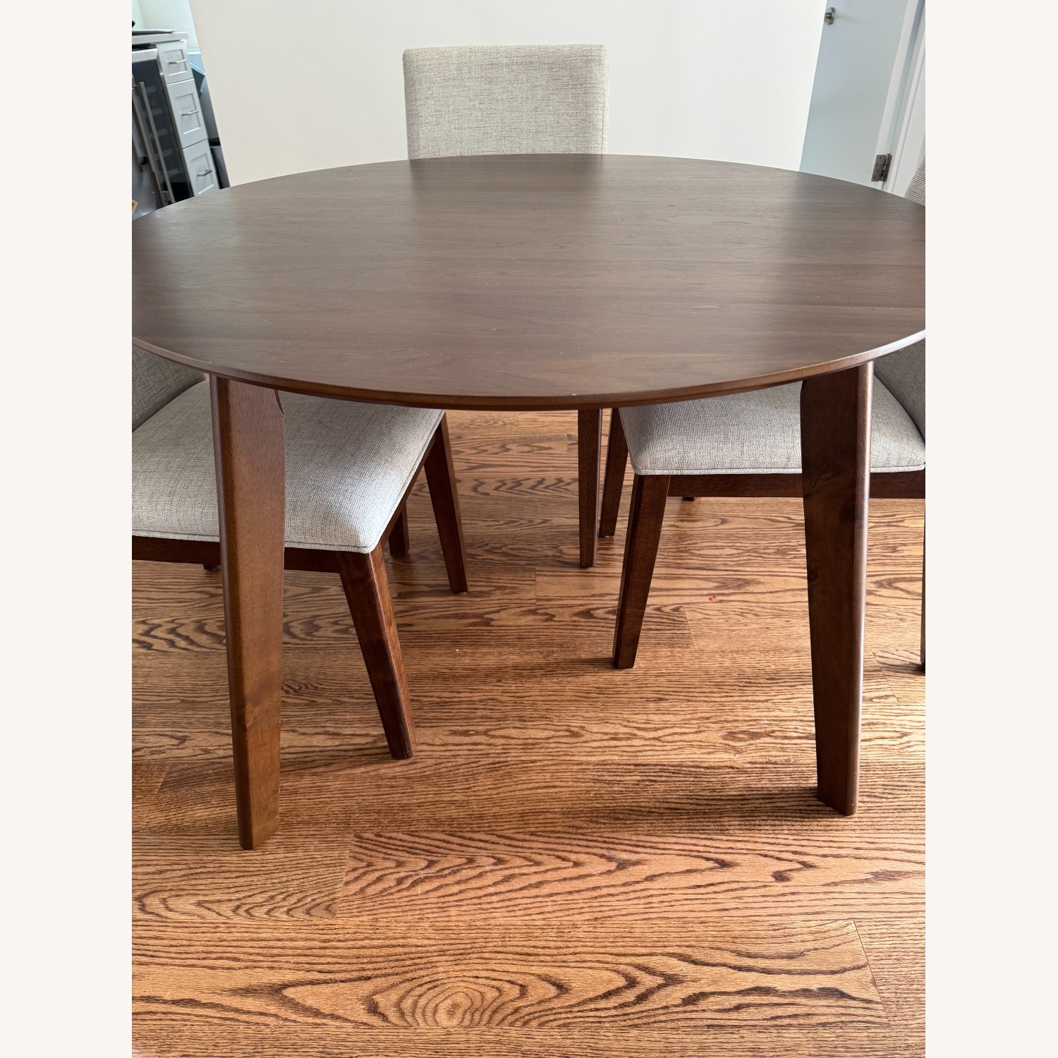 Bettie Walnut Round Dining Table - image-2