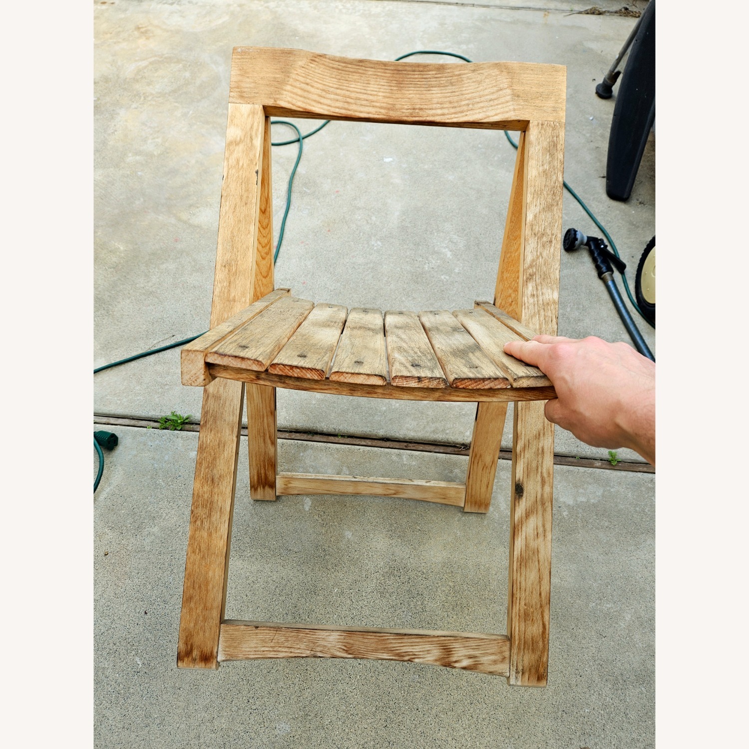 VTG Folding Chair Aldo Jacober for Alberto Bazzani - image-8