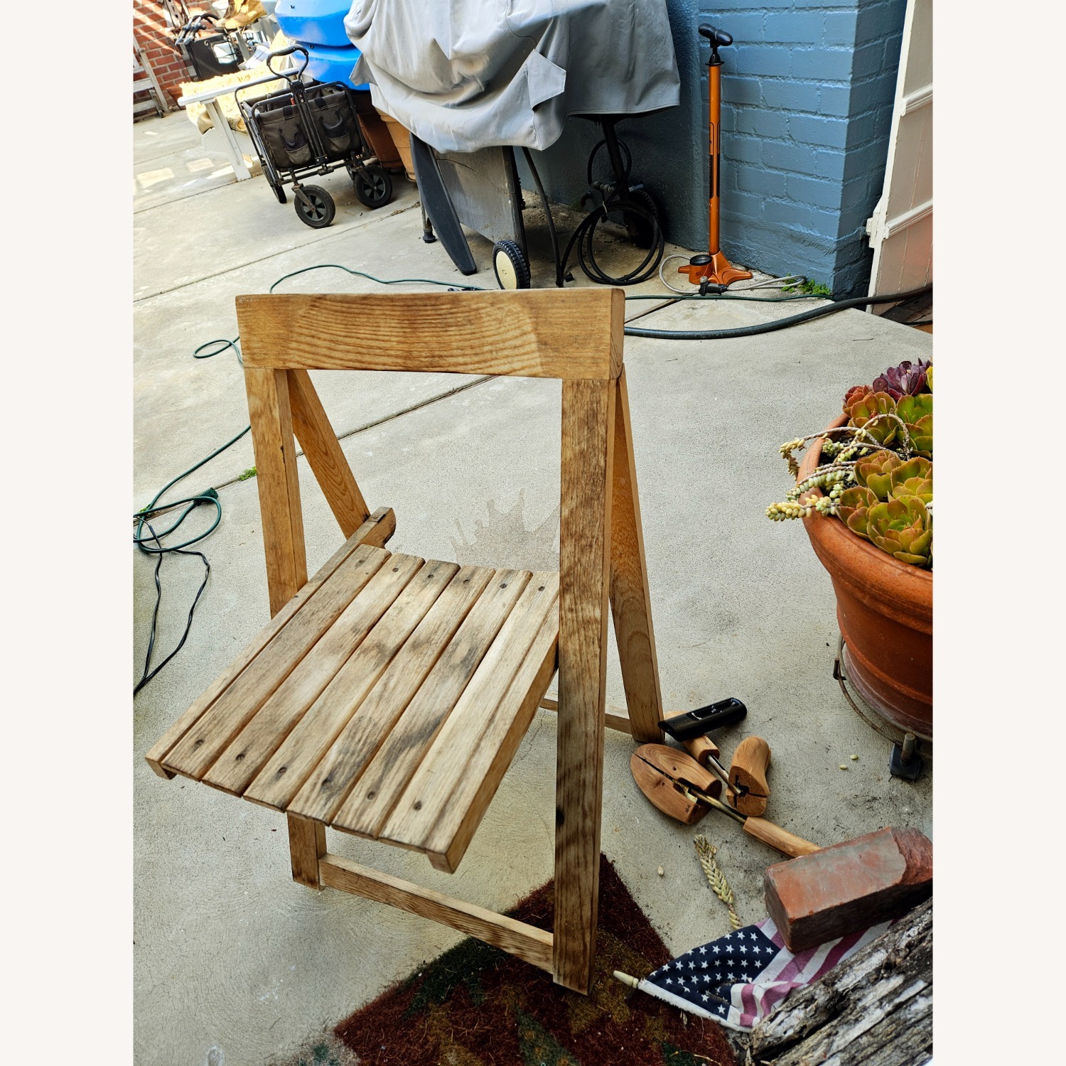 VTG Folding Chair Aldo Jacober for Alberto Bazzani - image-11