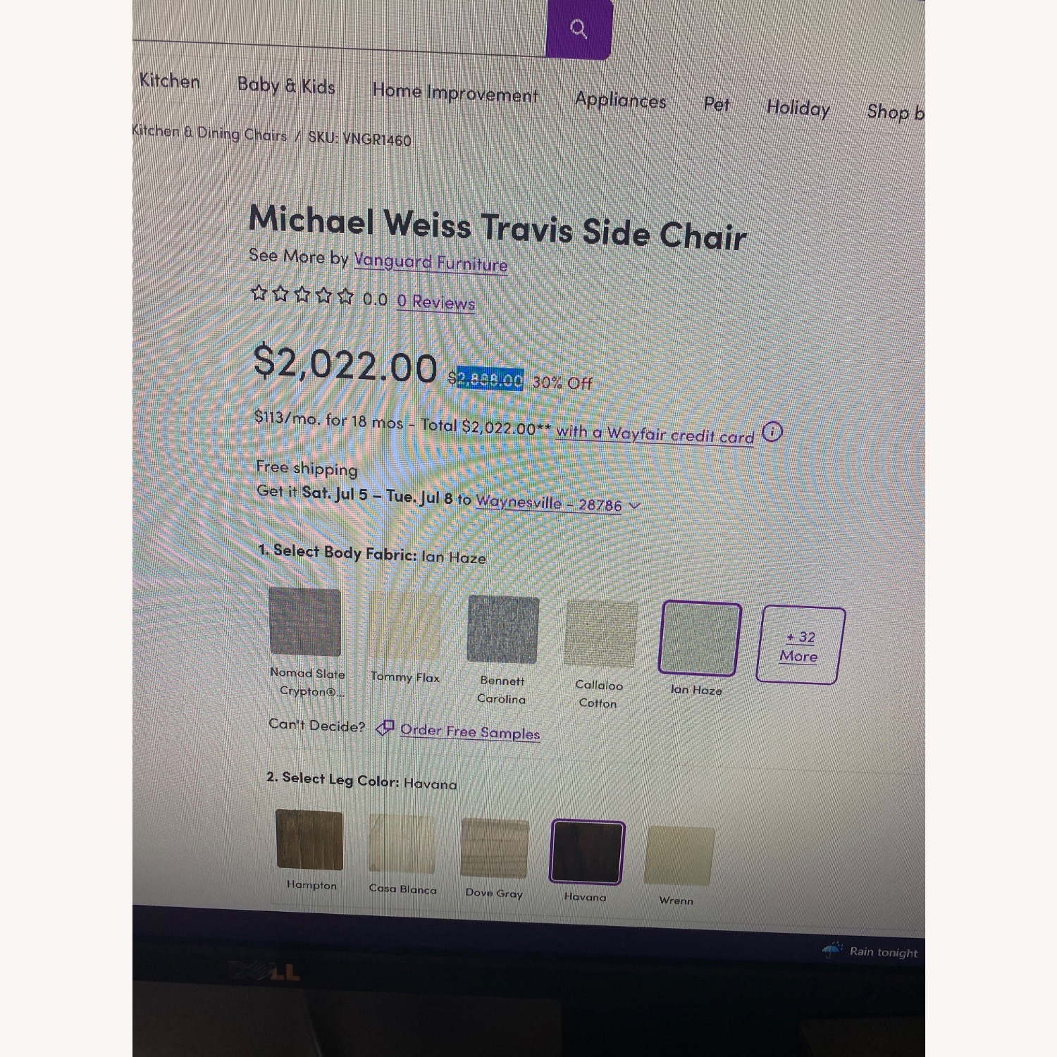 Vanguard Michael Weiss Travis Side Chair - image-6