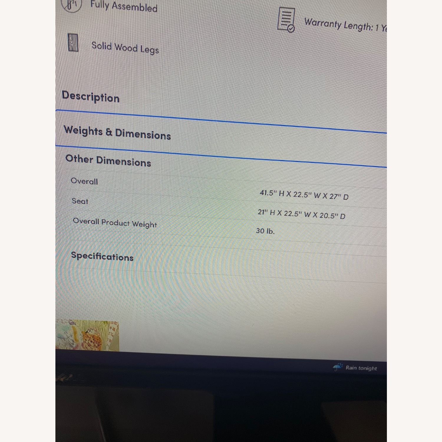 Vanguard Michael Weiss Travis Side Chair - image-8