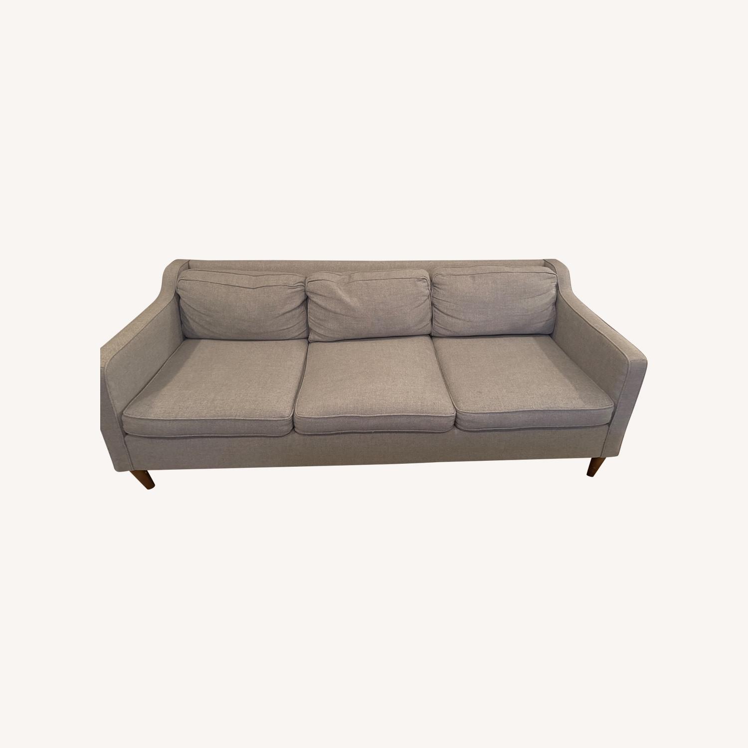 West Elm Hamilton Sofa 81” - image-0