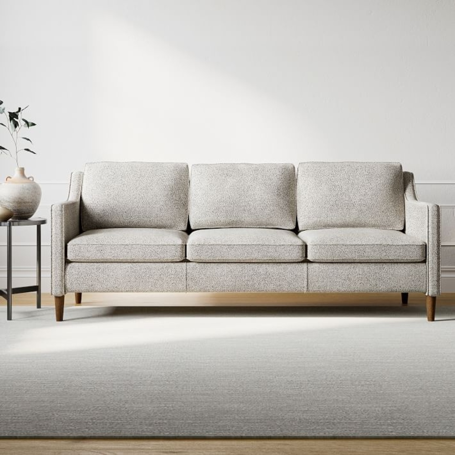 West Elm Hamilton Sofa 81” - image-7