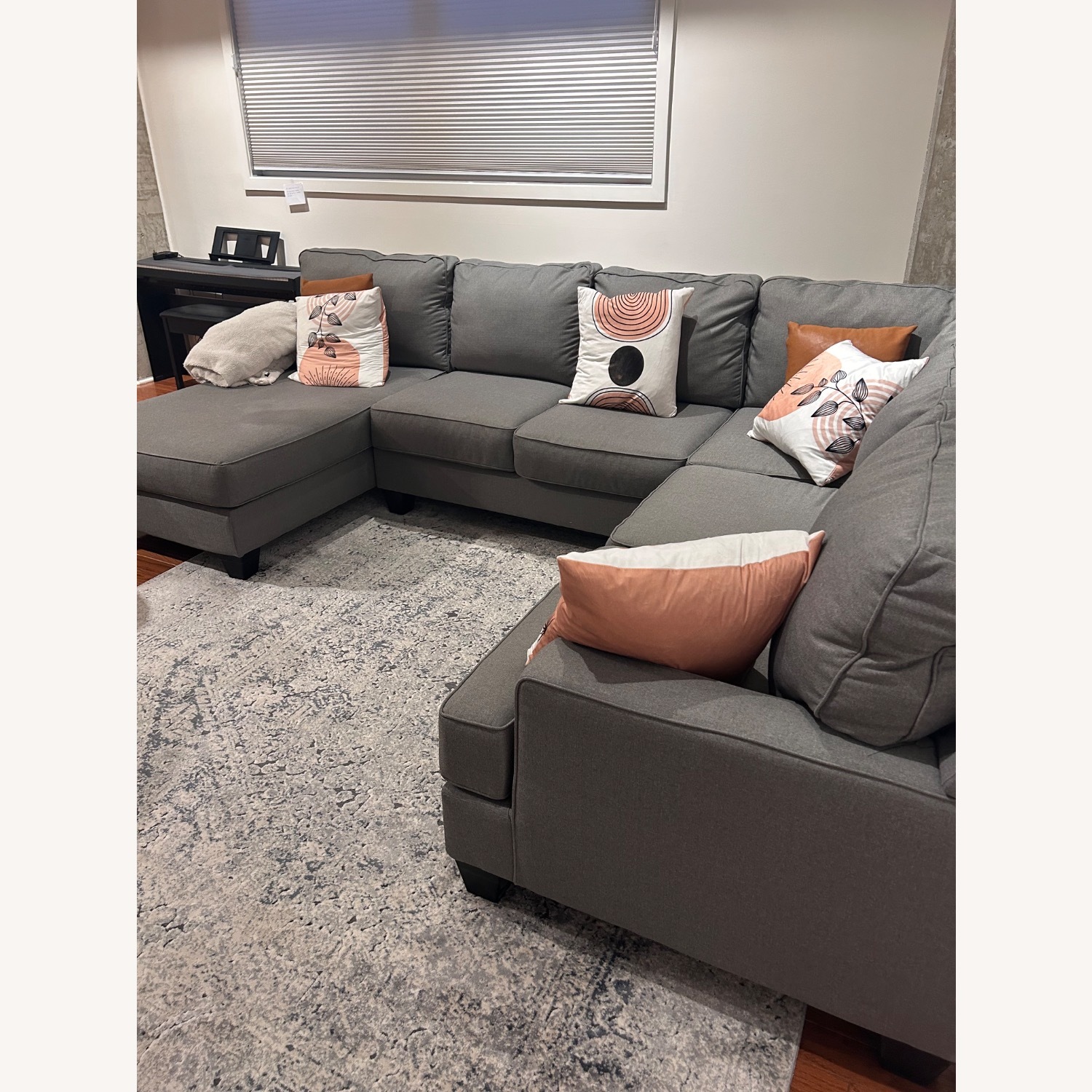 Ashley Furniture Grey Sectional - image-3
