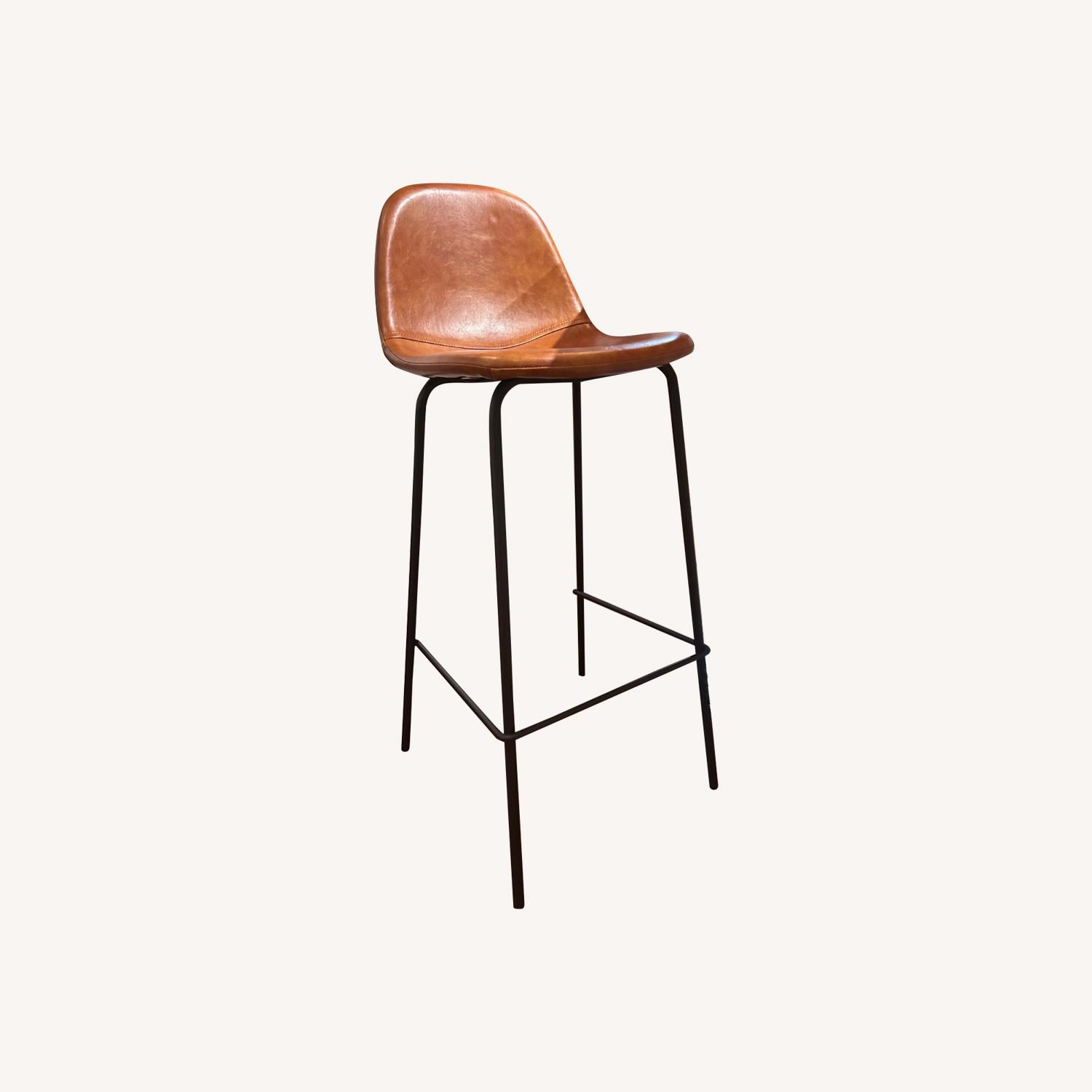 Kody Vegan Leather Bar and Counter Stool - image-0