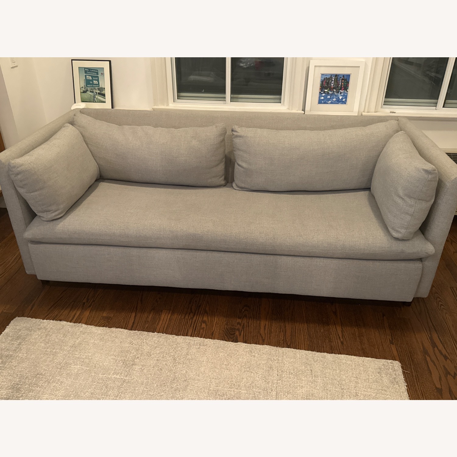 West Elm Hamilton Sleeper Sofa 81” - image-7