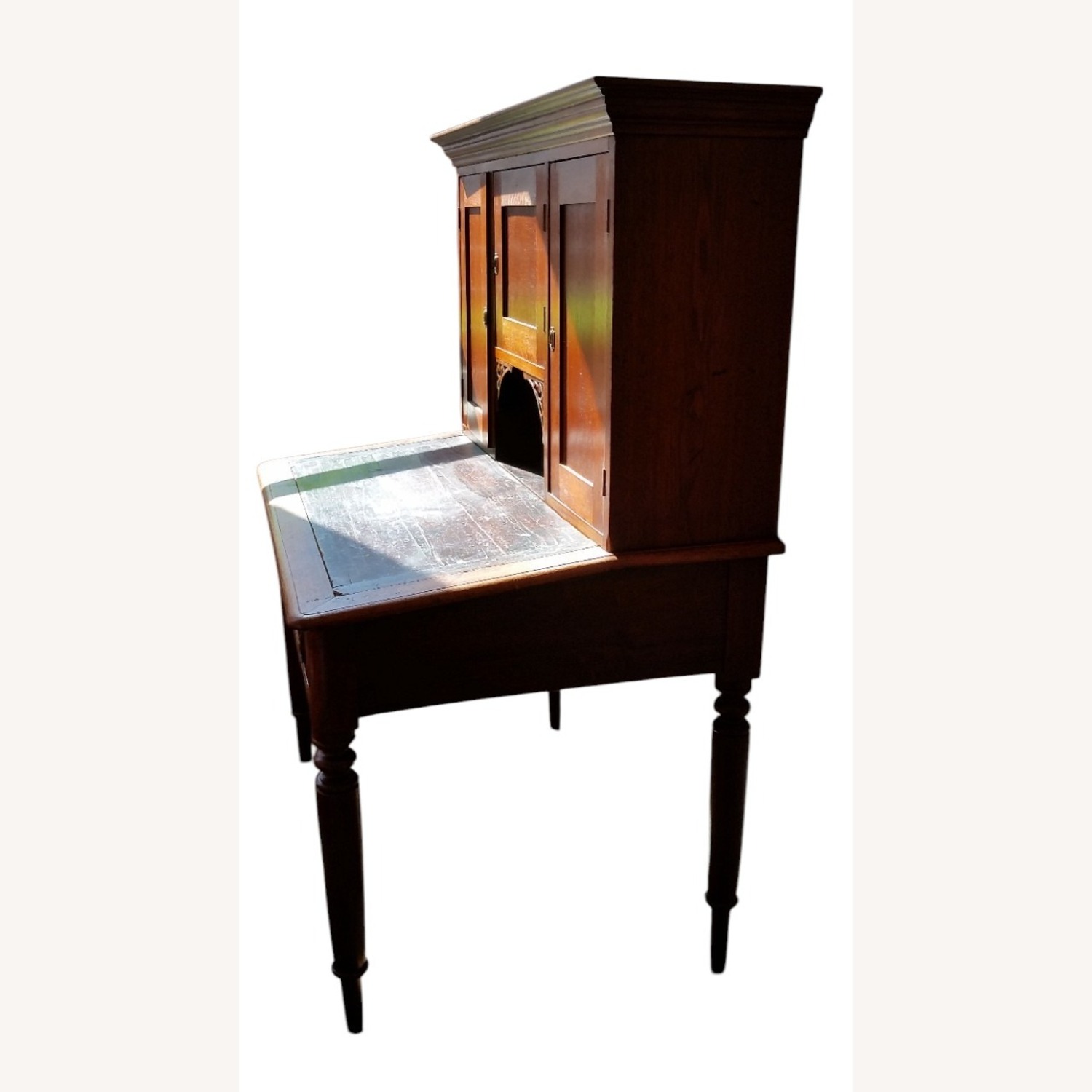 Antique Wood Desk Circa 1860s-1880s - image-2
