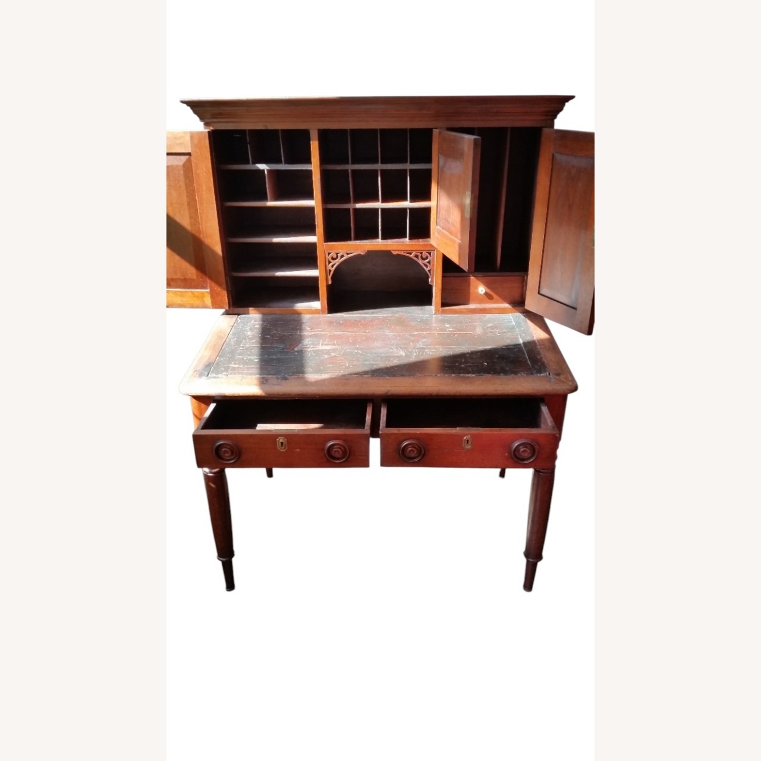Antique Wood Desk Circa 1860s-1880s - image-4
