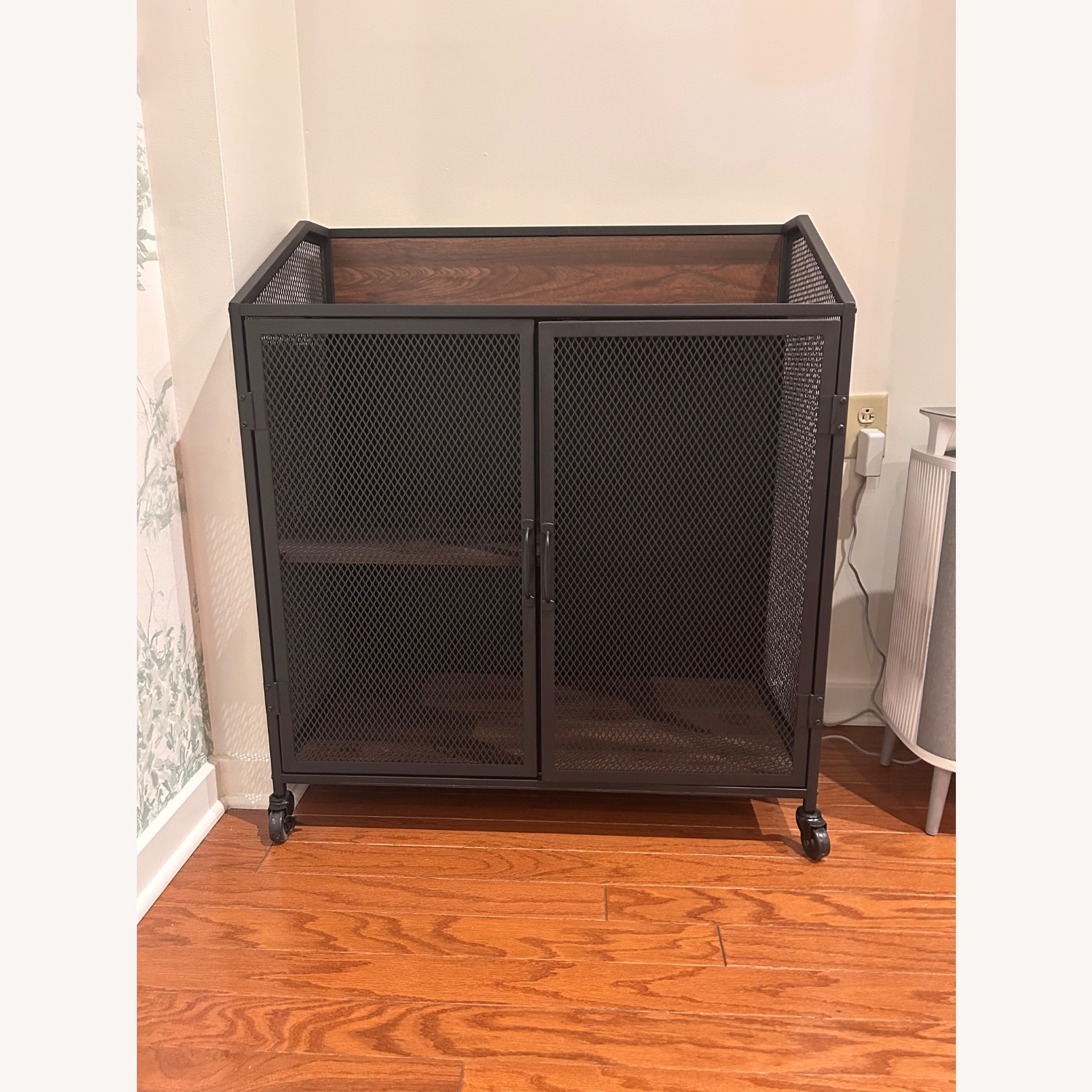 Bar Cabinet With Wheels - image-1