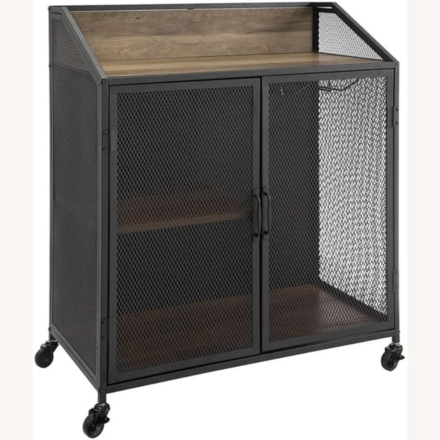 Bar Cabinet With Wheels - image-4