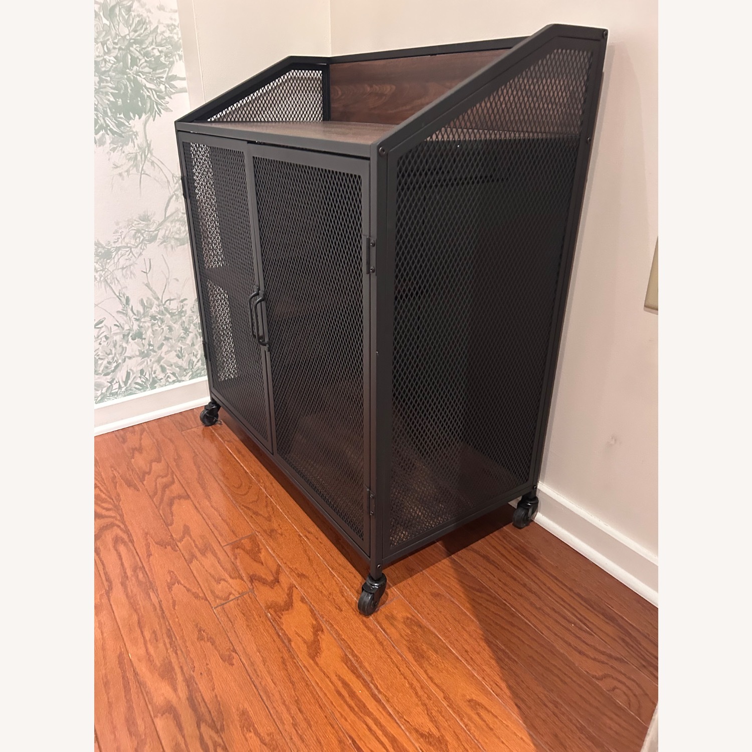 Bar Cabinet With Wheels - image-3