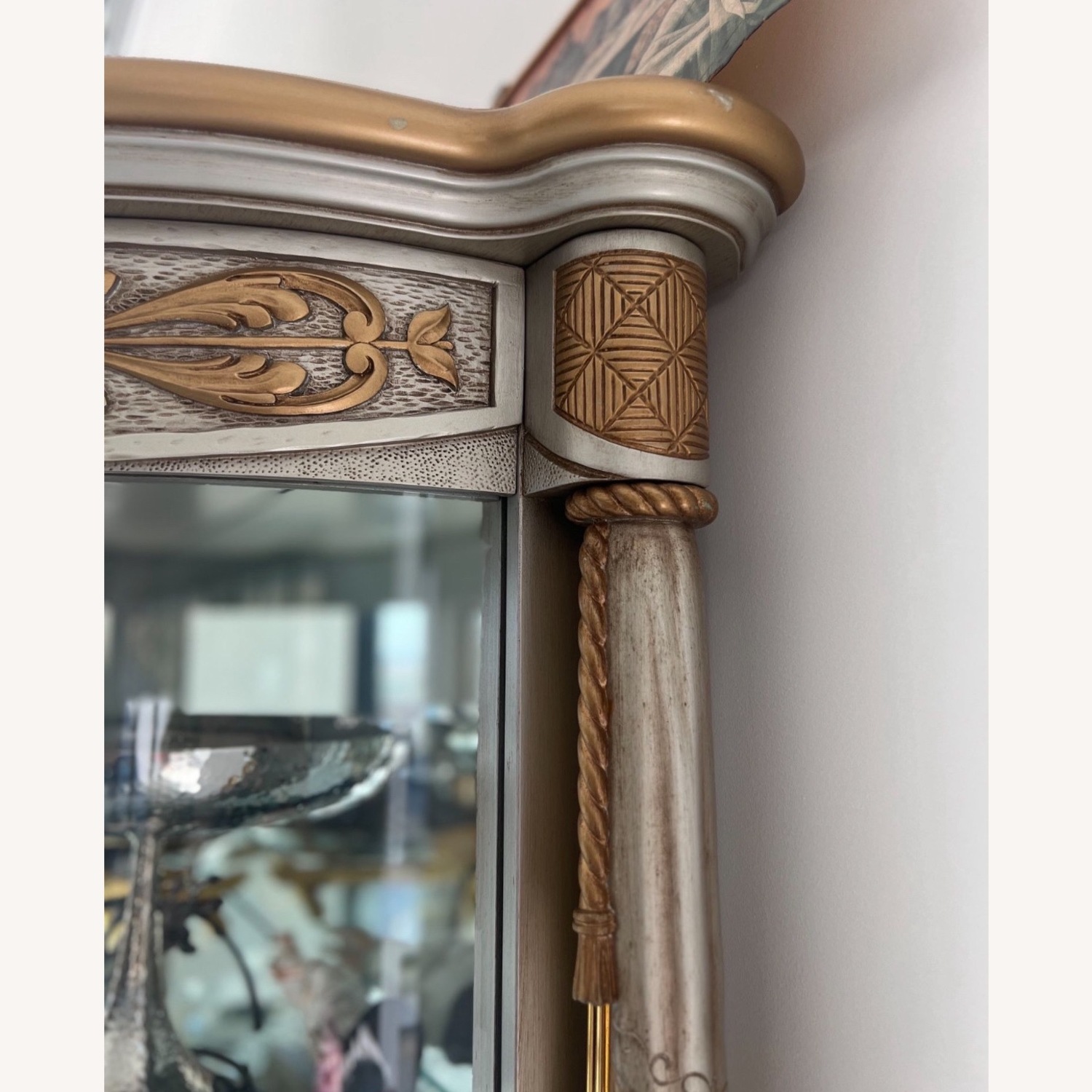 Italian Rococo GLaSS DisPlay Cabinet VItrine - image-4