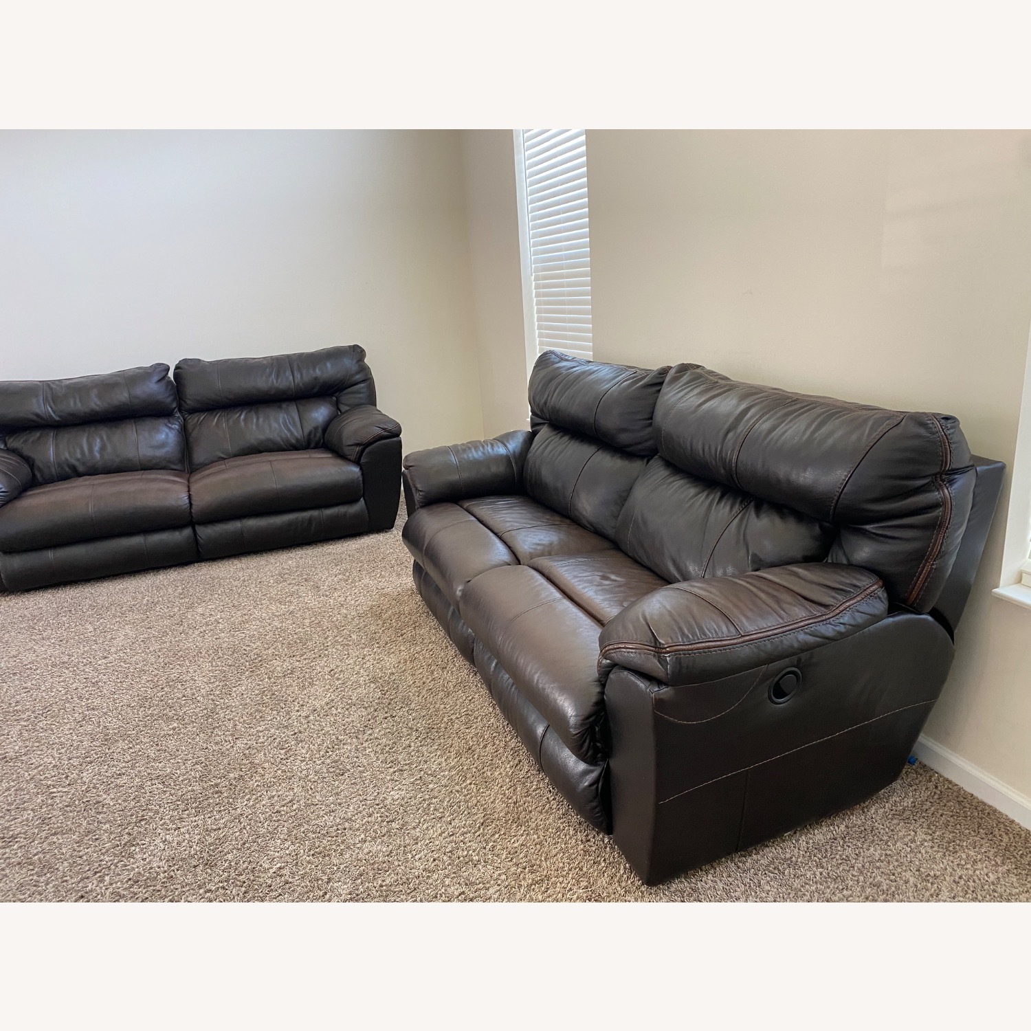Dark Brown Sofa  - image-3