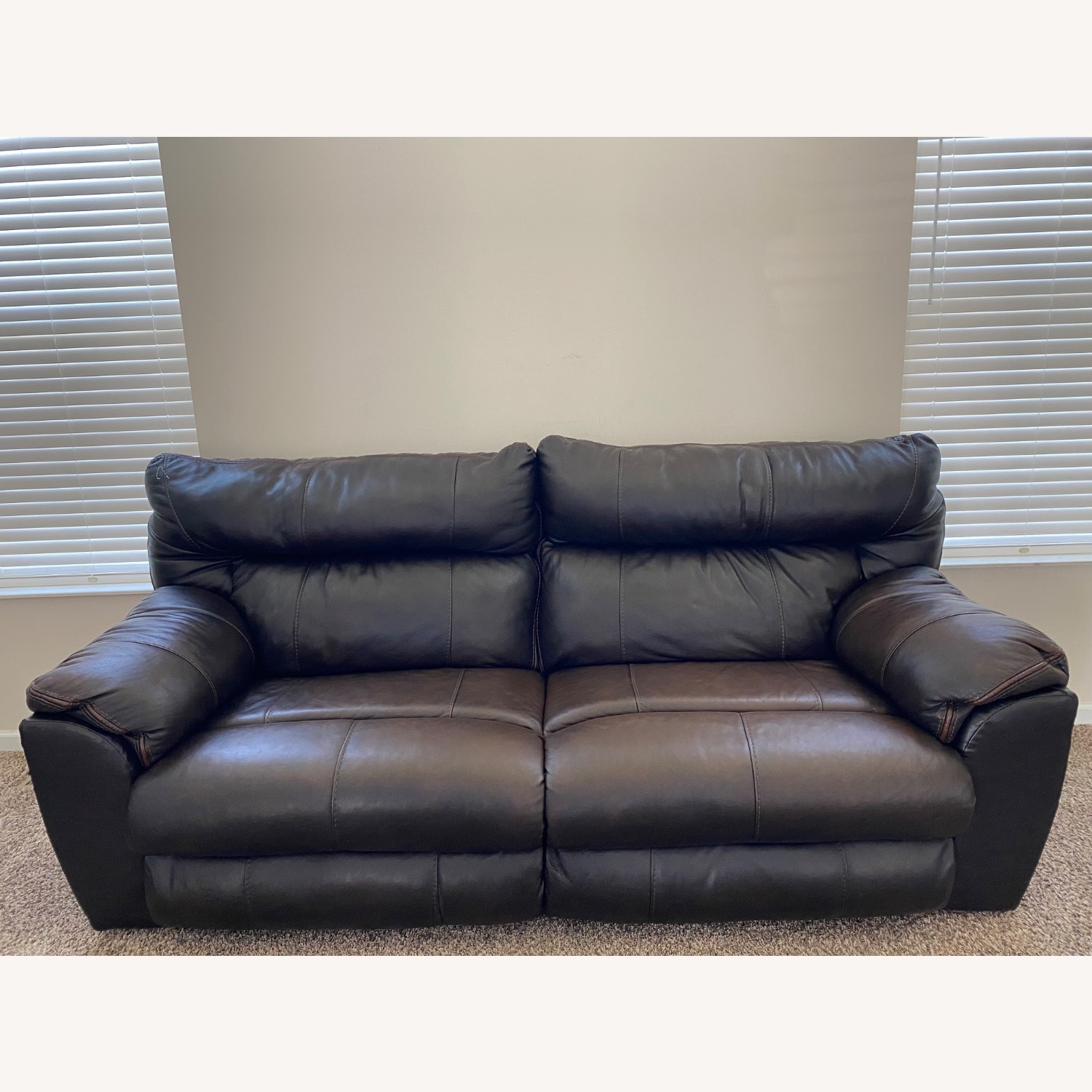 Dark Brown Sofa  - image-1