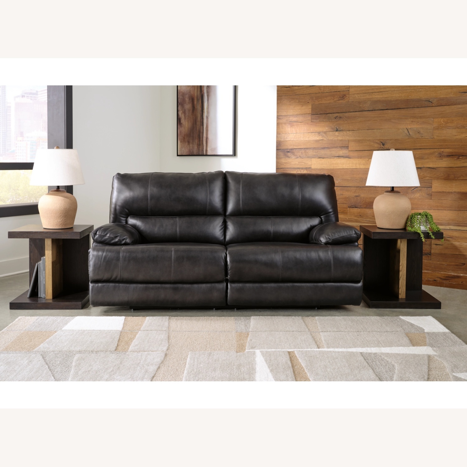 Dark Brown Sofa  - image-4