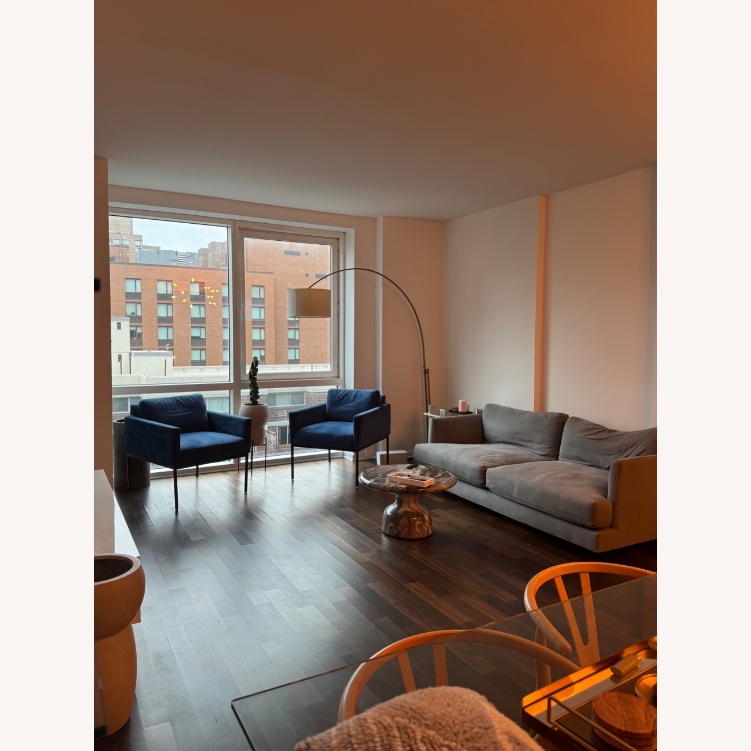 West Elm Haven - 82 inch Gray  - image-11