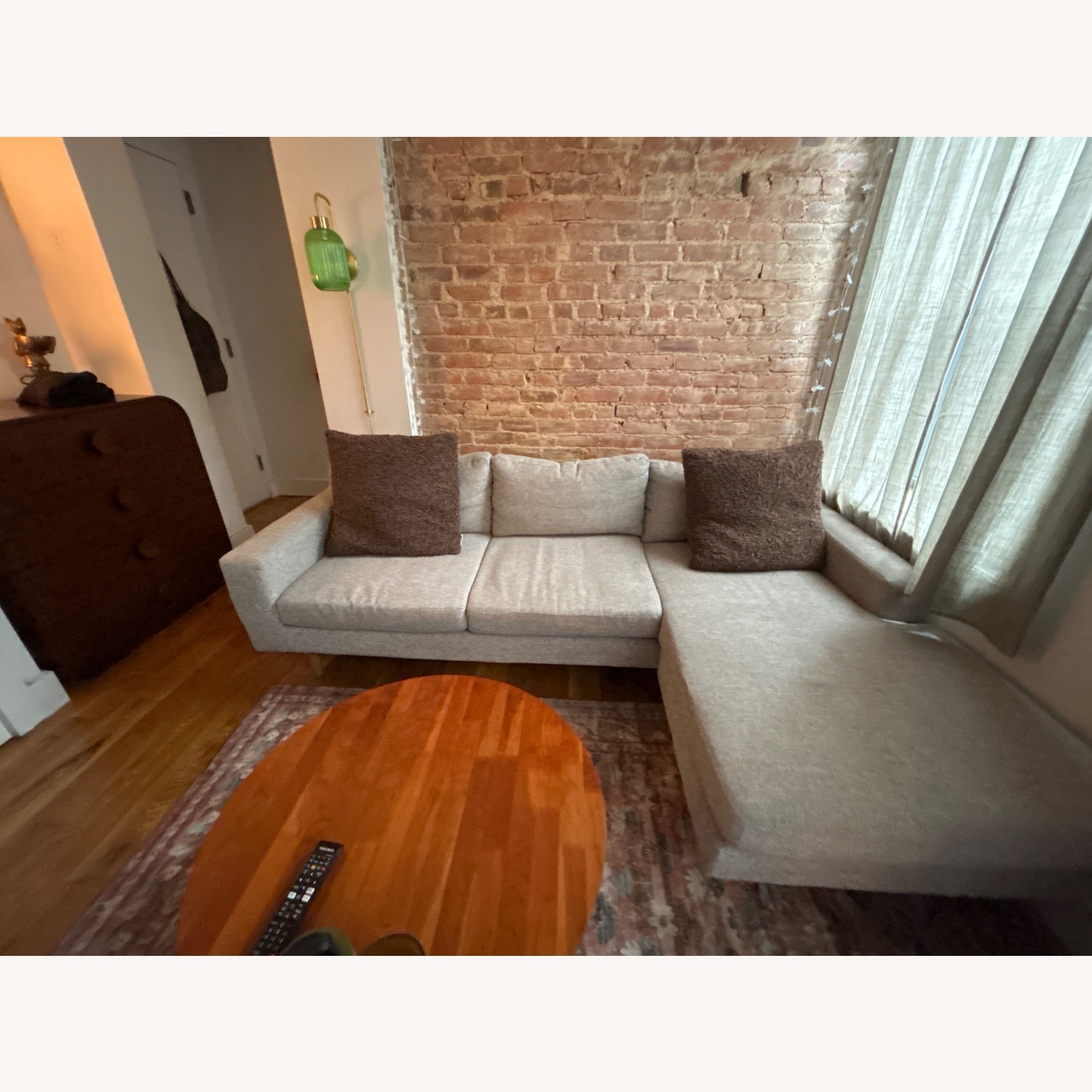 West Elm Eddy 90inch 3 Piece Sectional  - image-1