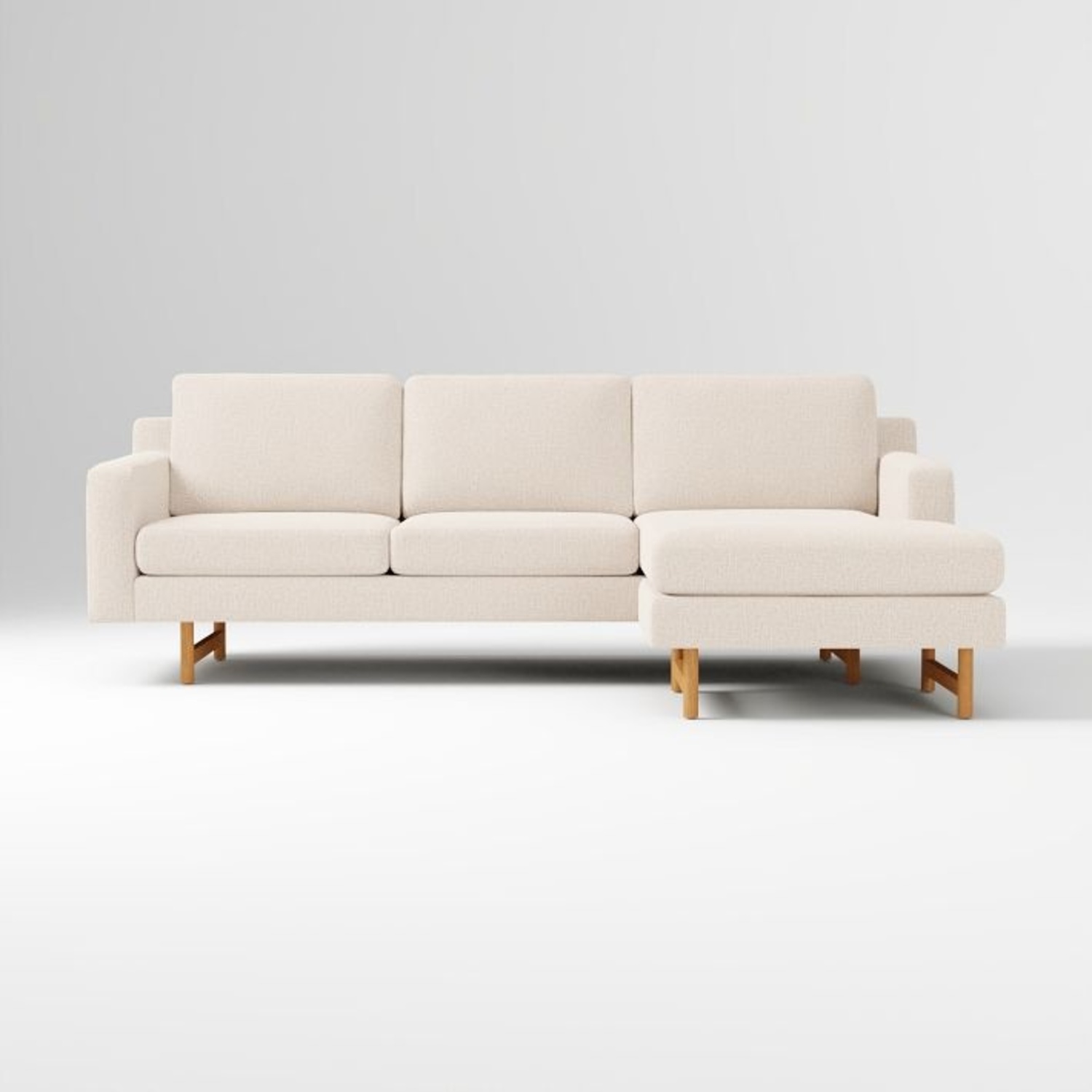 West Elm Eddy 90inch 3 Piece Sectional  - image-6