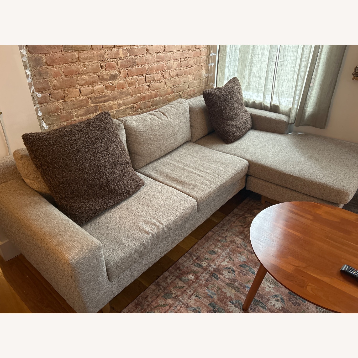 West Elm Eddy 90inch 3 Piece Sectional  - image-2