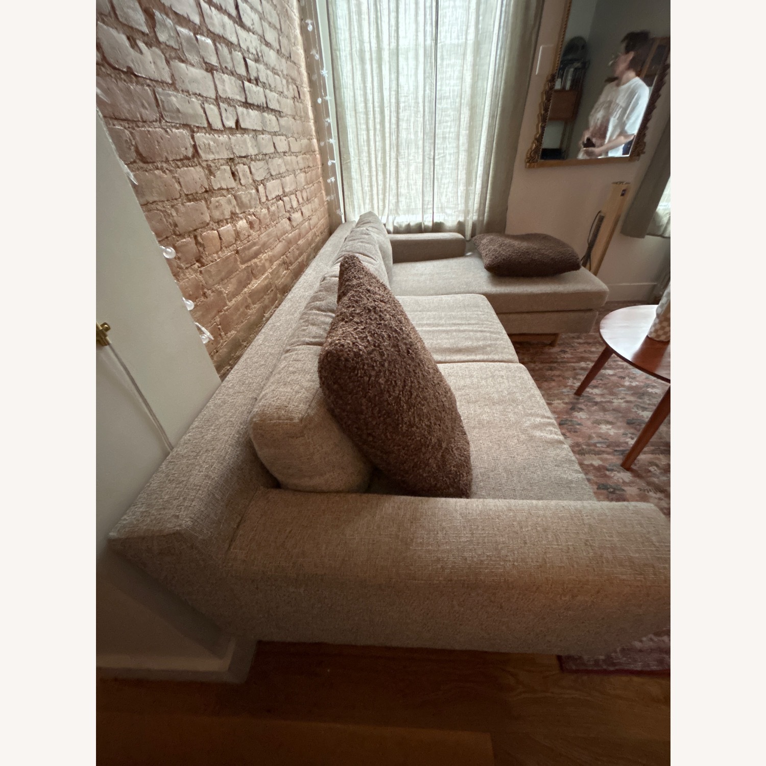 West Elm Eddy 90inch 3 Piece Sectional  - image-4