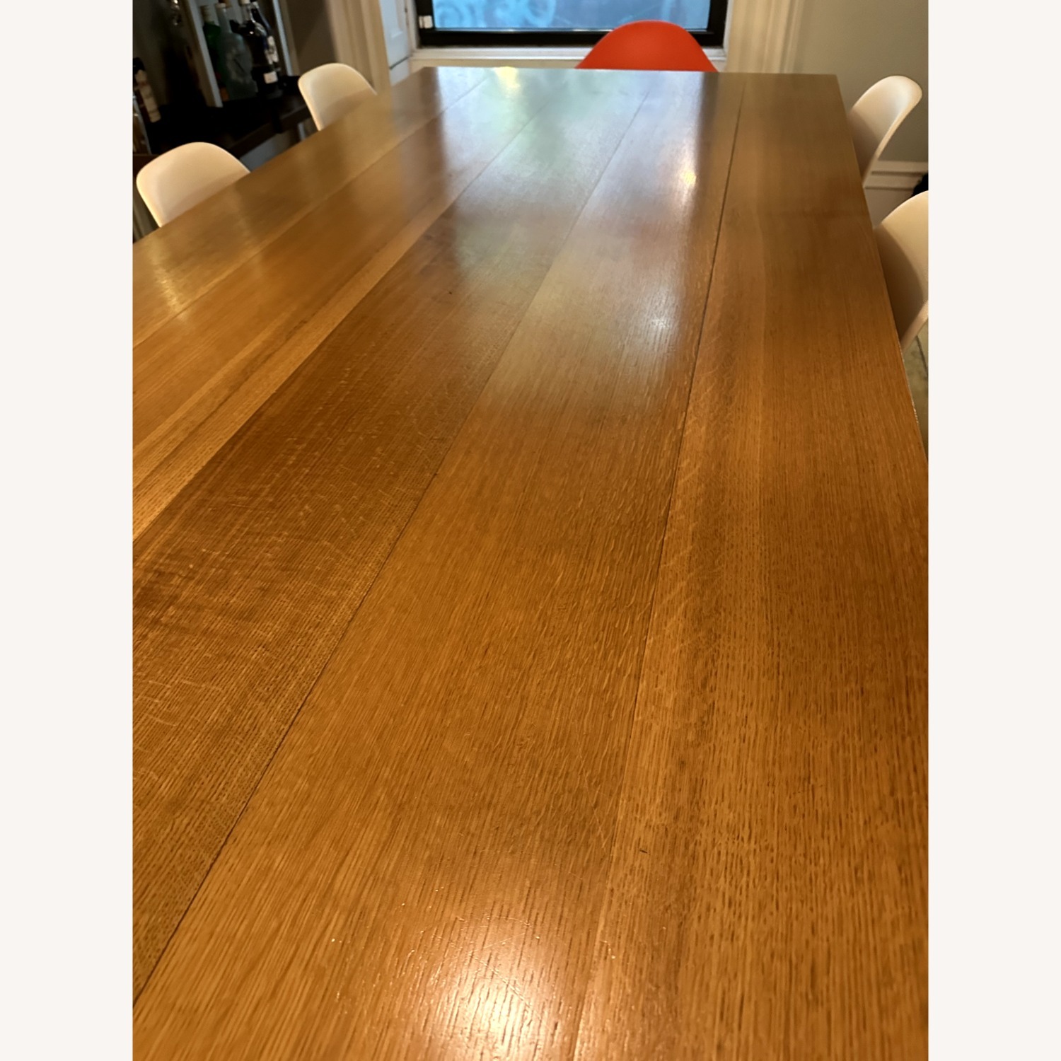 Custom Oak Wood Dining Table - image-2
