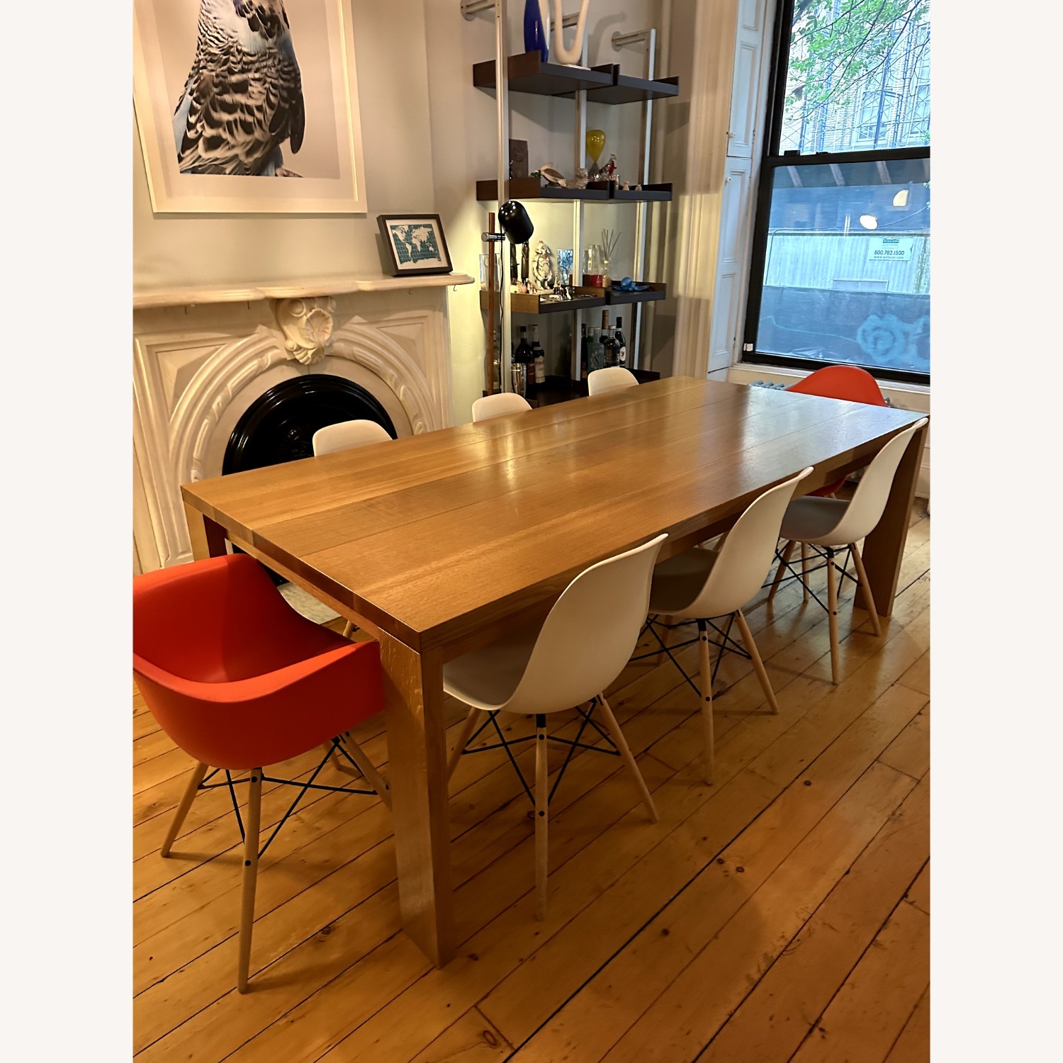 Custom Oak Wood Dining Table - image-1