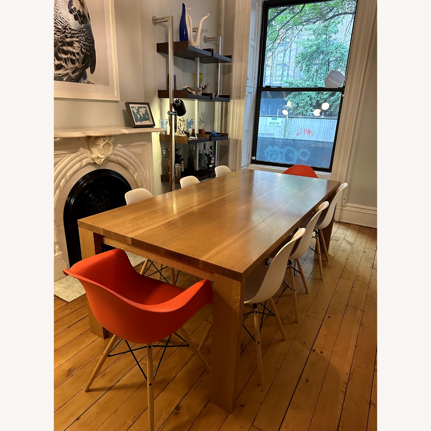 Custom Oak Wood Dining Table - image-3