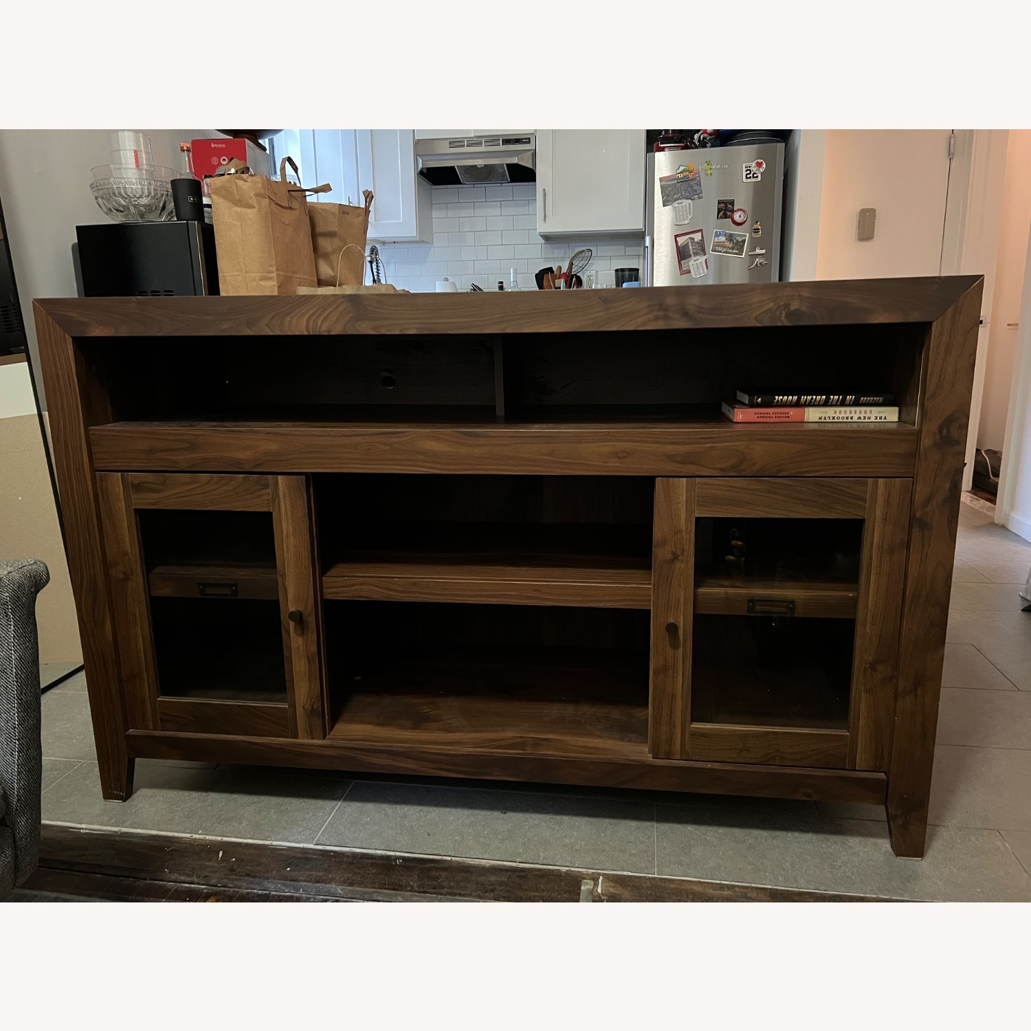 Dakota Wood TV Stand - image-3