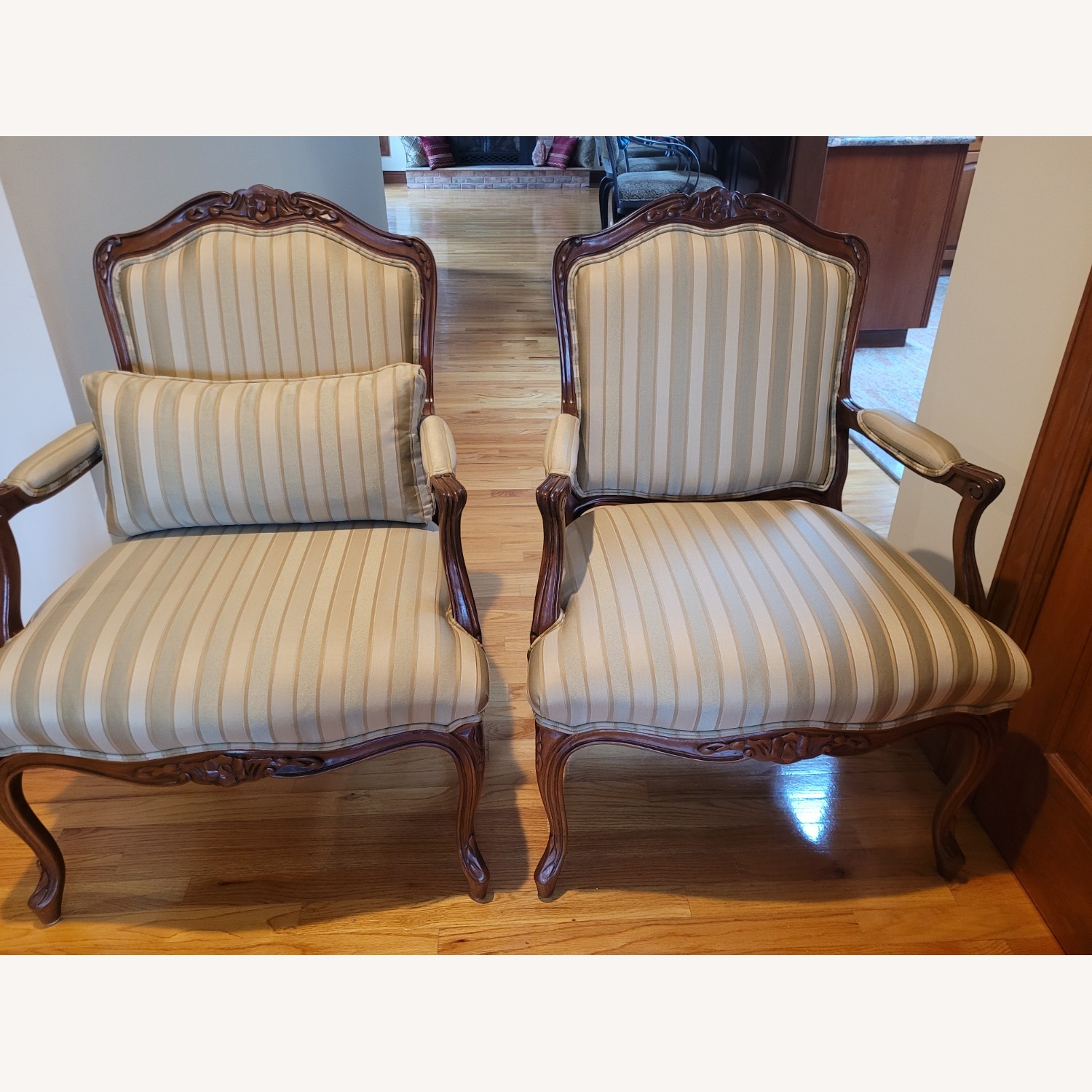 Ethan Allen Accent Chairs - Pair - image-1